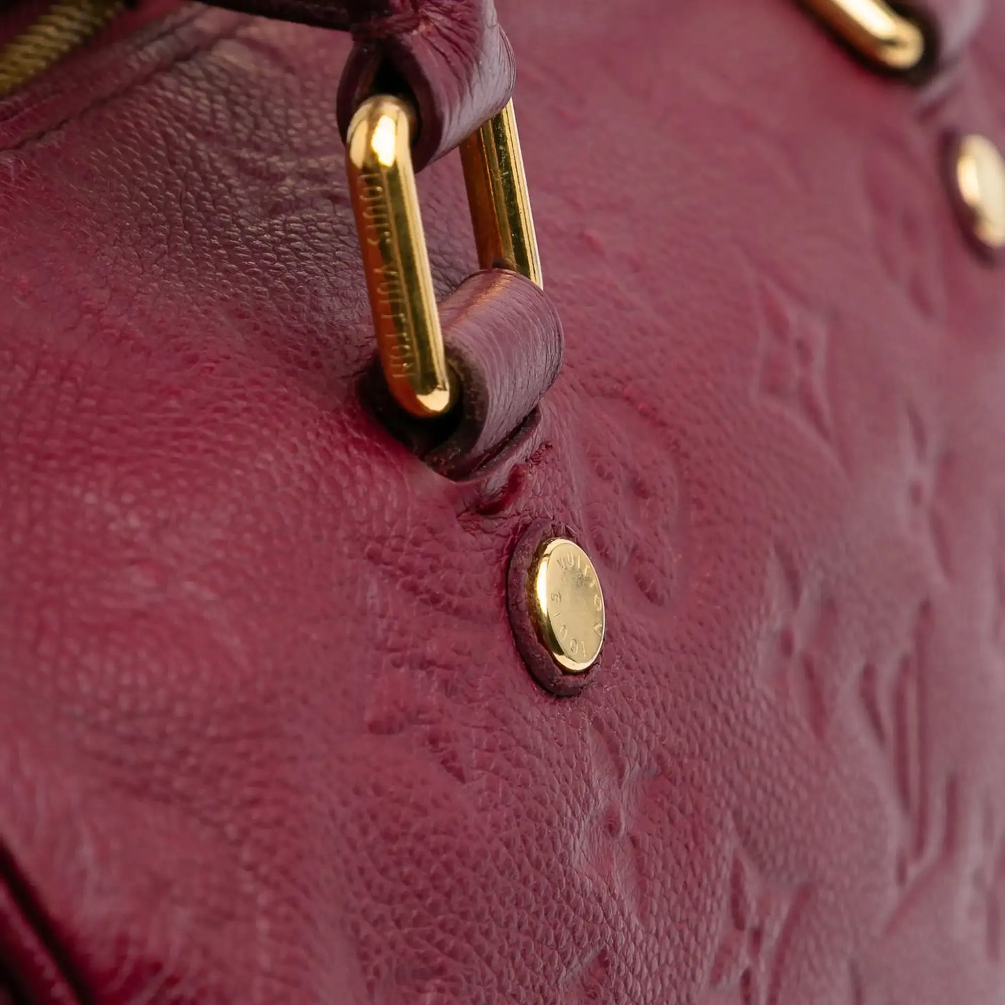 Louis Vuitton Monogram Empreinte Speedy Bandouliere 25