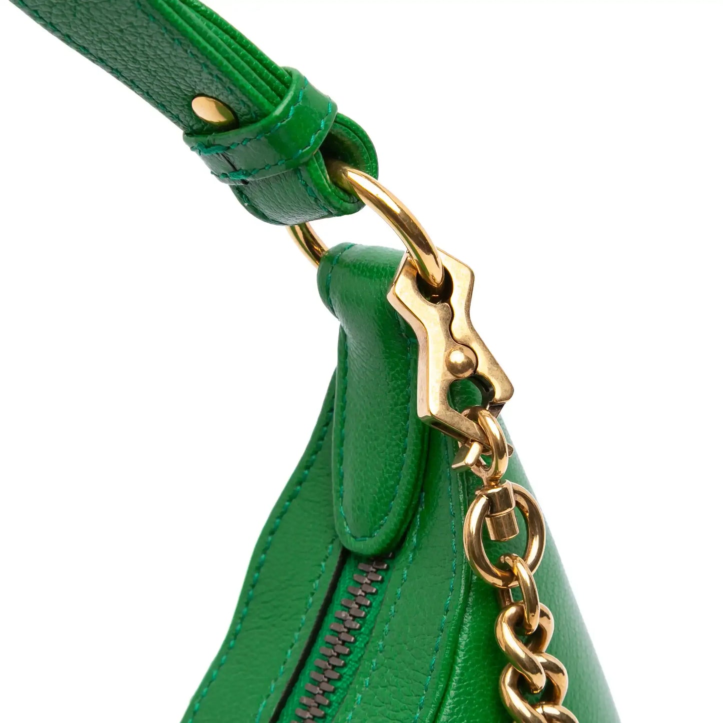 Gucci Small Leather Aphrodite Satchel