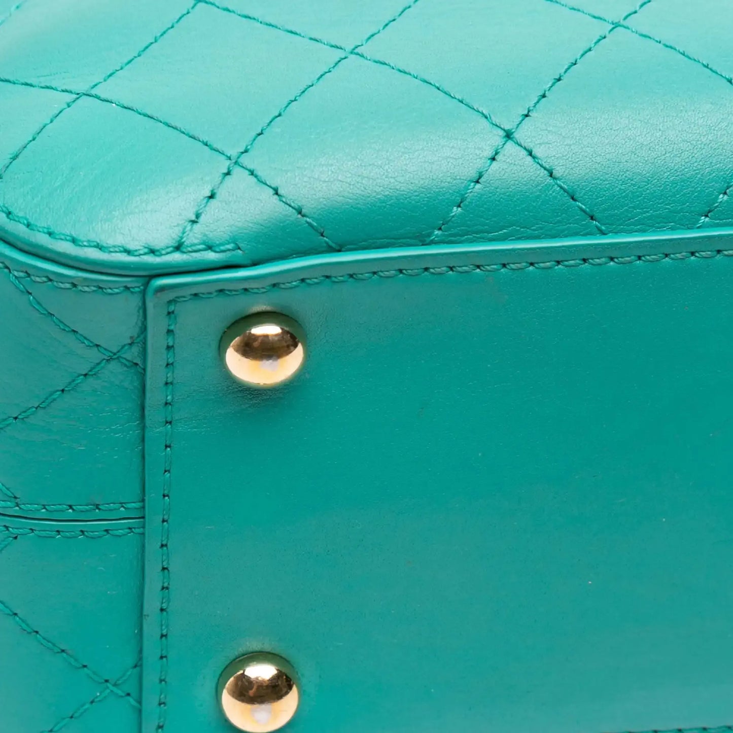 Chanel CC Stitched Calfskin Enamel Camera Bag