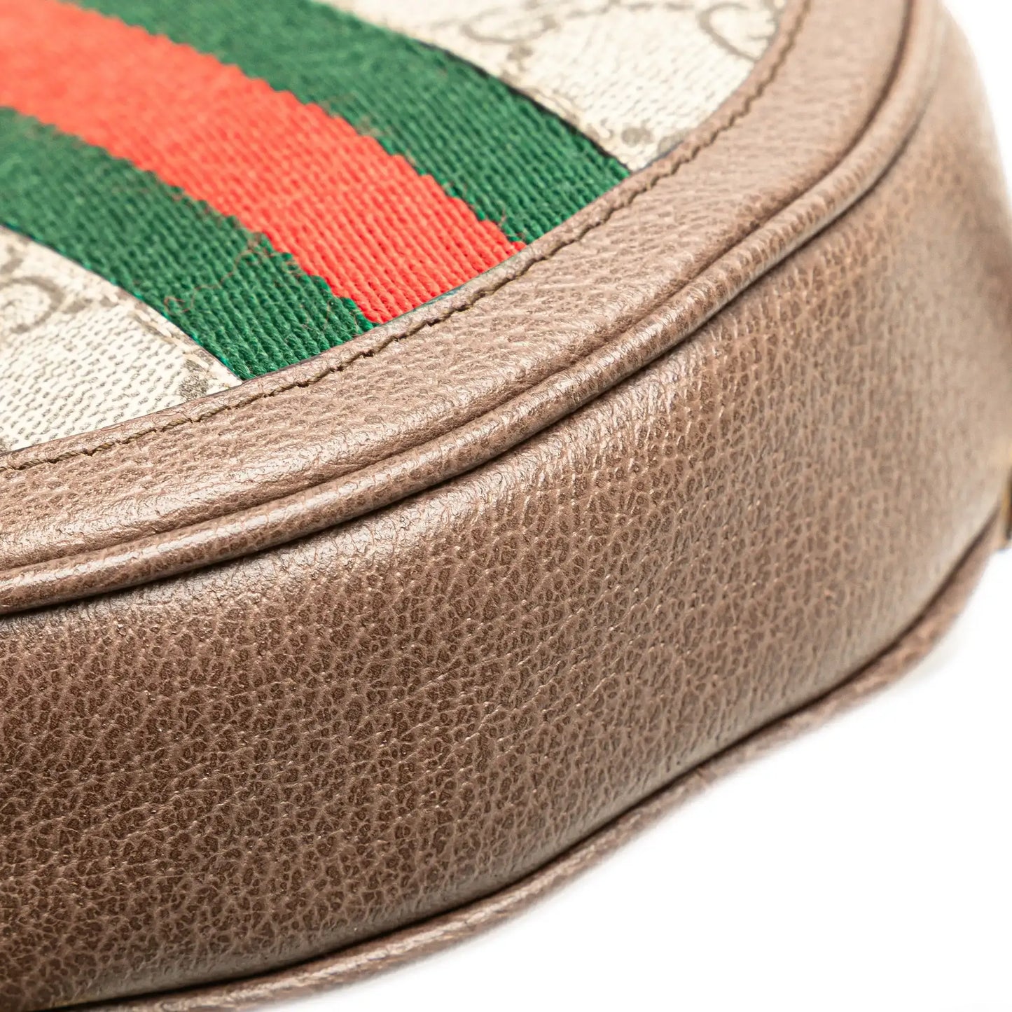 Gucci Mini GG Supreme Round Ophidia Backpack
