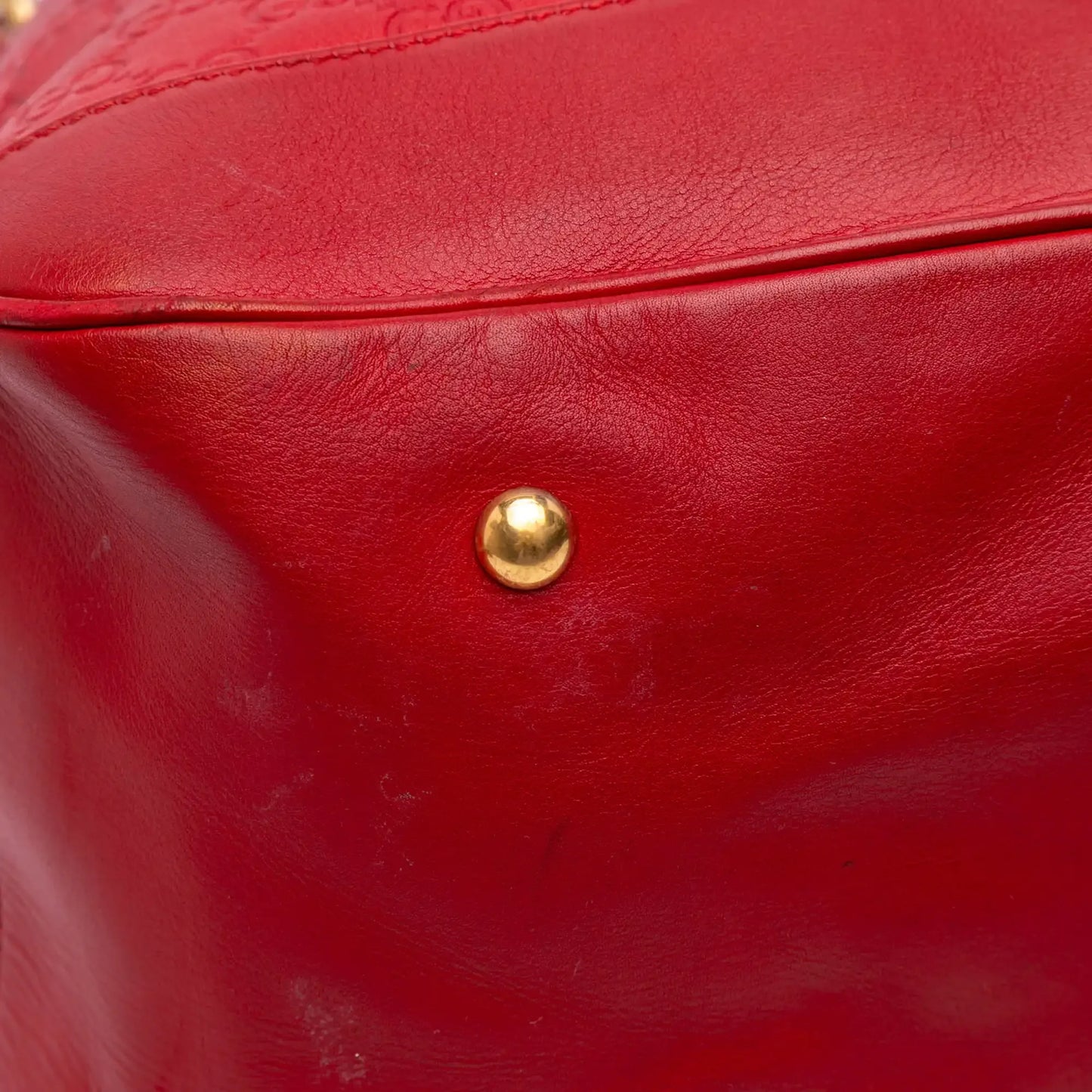 Gucci Medium Guccissima Valentine Top Handle Bag