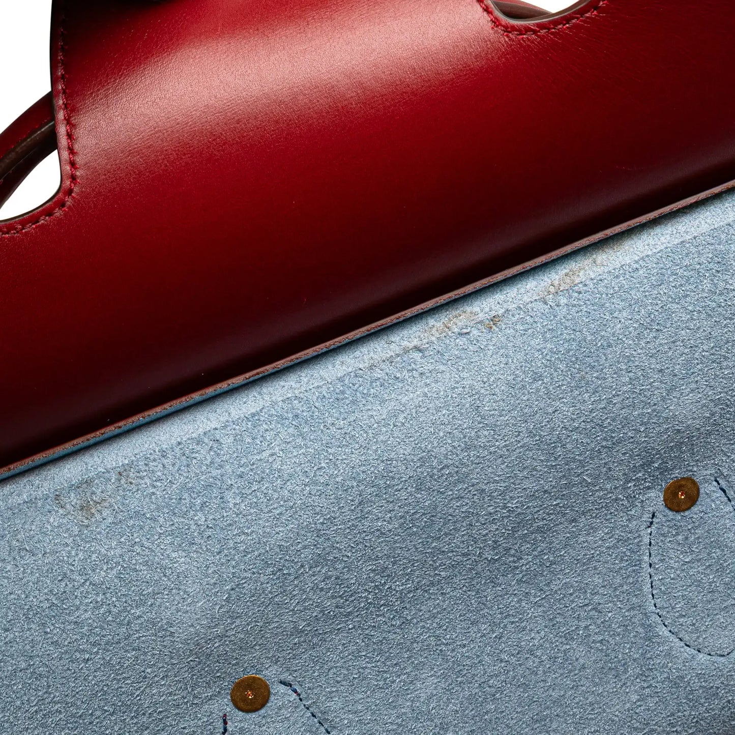 Celine Small Leather Tie Tote