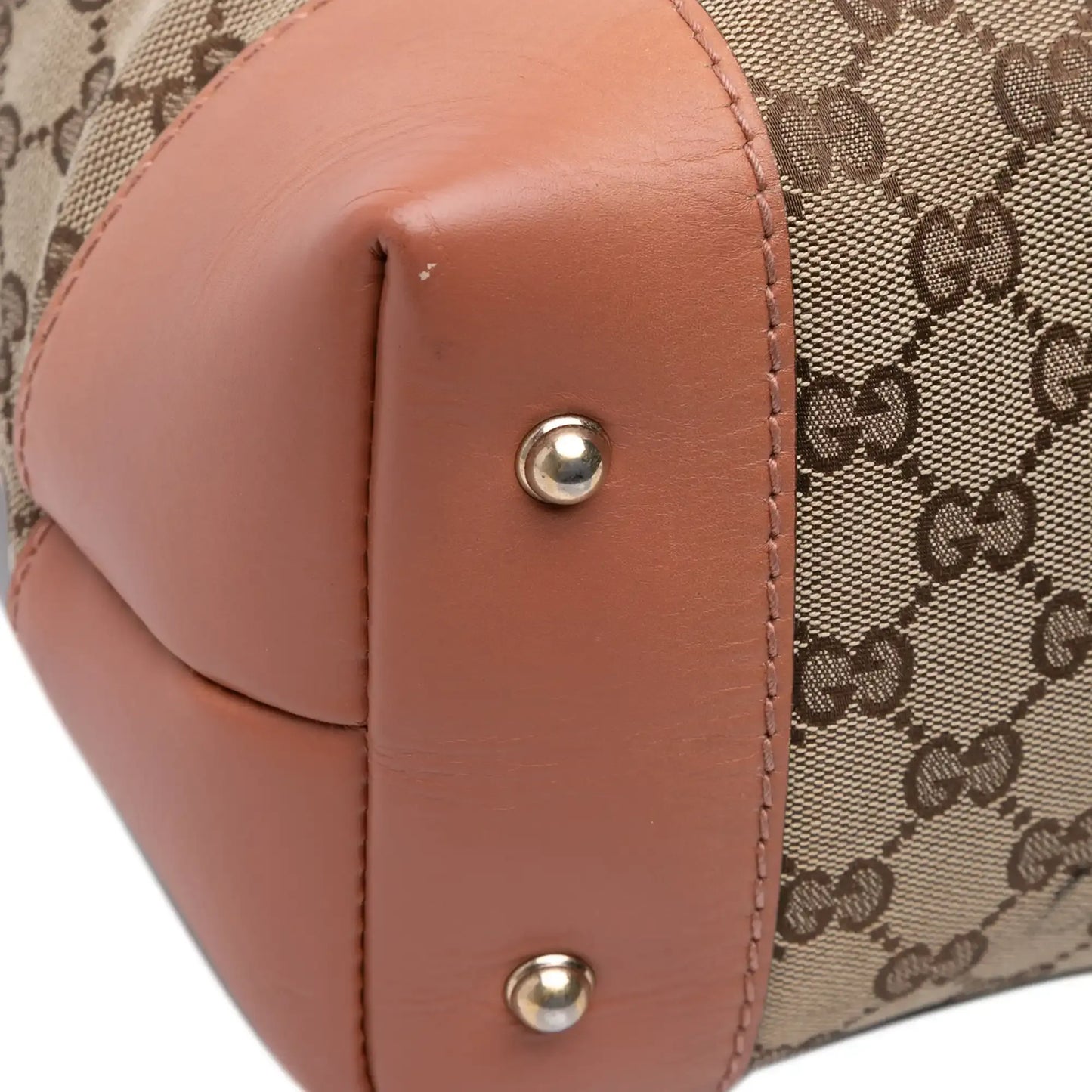 Gucci GG Canvas Heart Bit Satchel