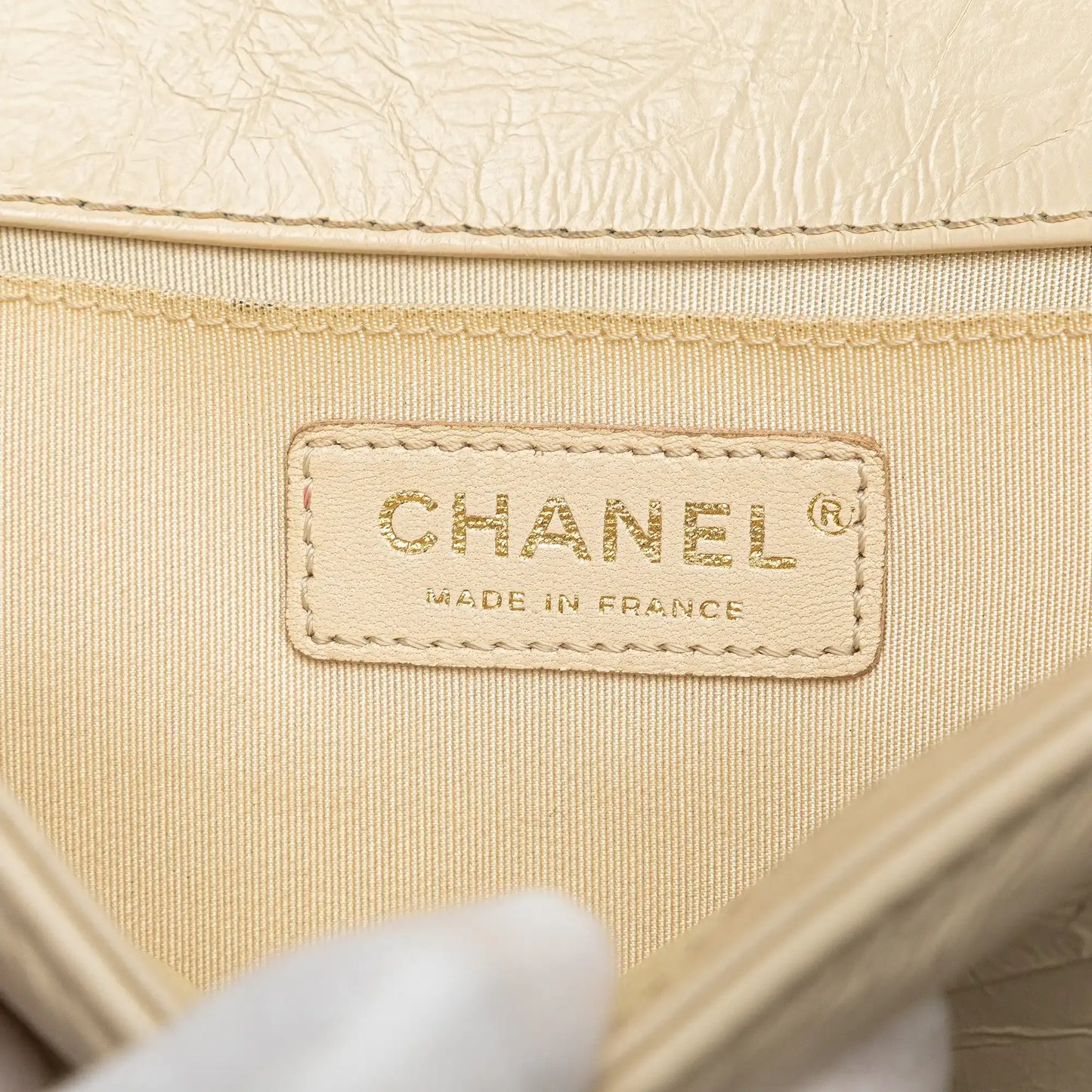Chanel Old Medium Quilted Aged Calfskin Jacket Boy Flap