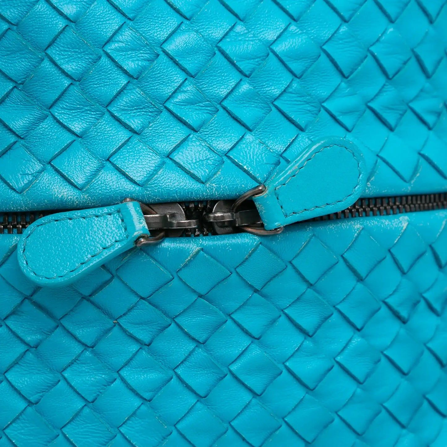 Bottega Veneta Nappa Intrecciato Cube Crossbody