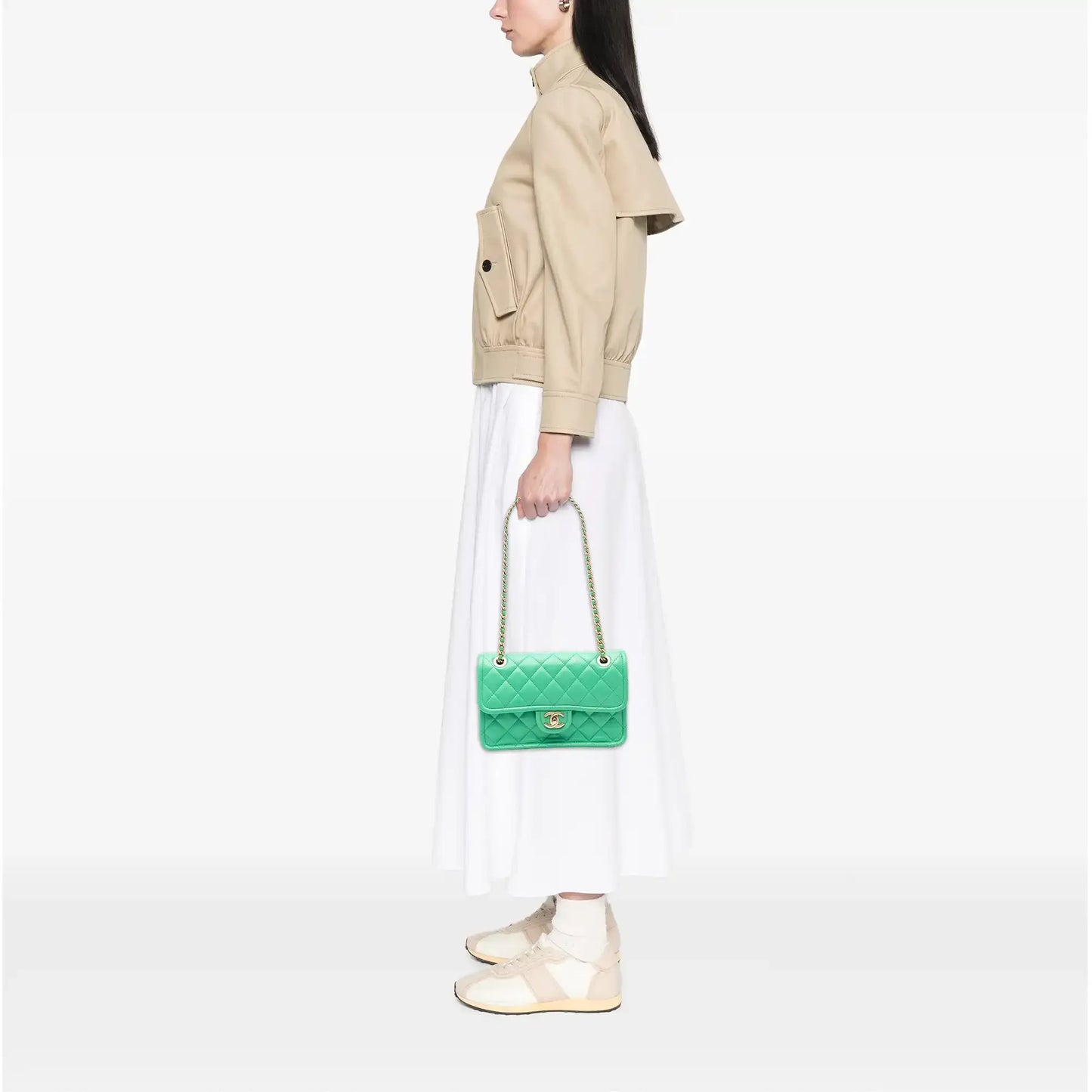 Chanel Medium Quilted Caviar Sweet Flap