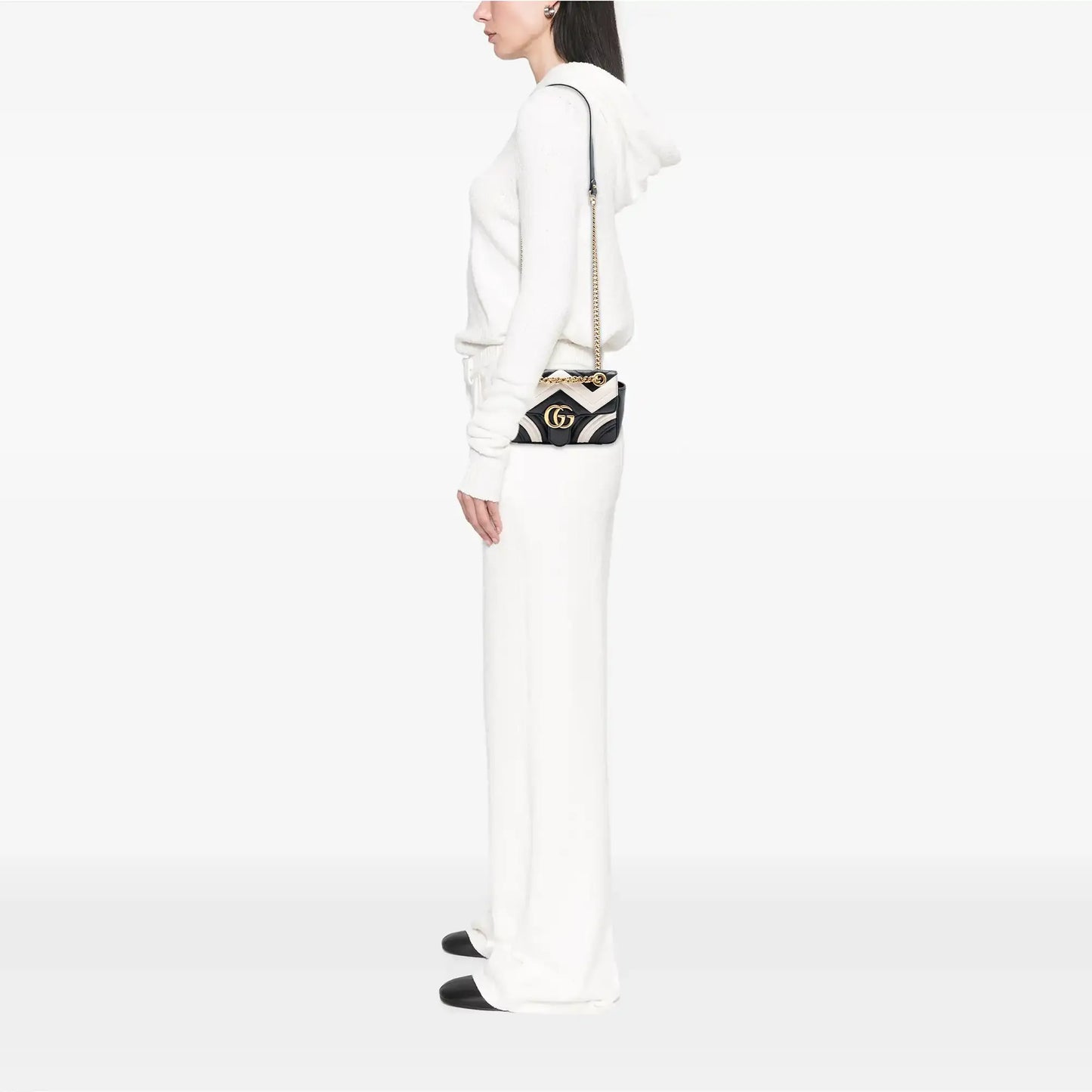 Gucci Small GG Marmont Matelasse Leather Shoulder Bag