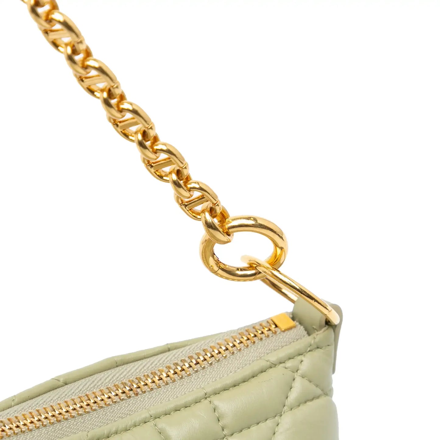 Dior Mini Calfskin Macrocannage Dior Caro Tulip Bag