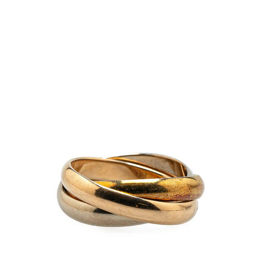 Cartier Tricolor 18K Les Must de Cartier Trinity Three Band Ring