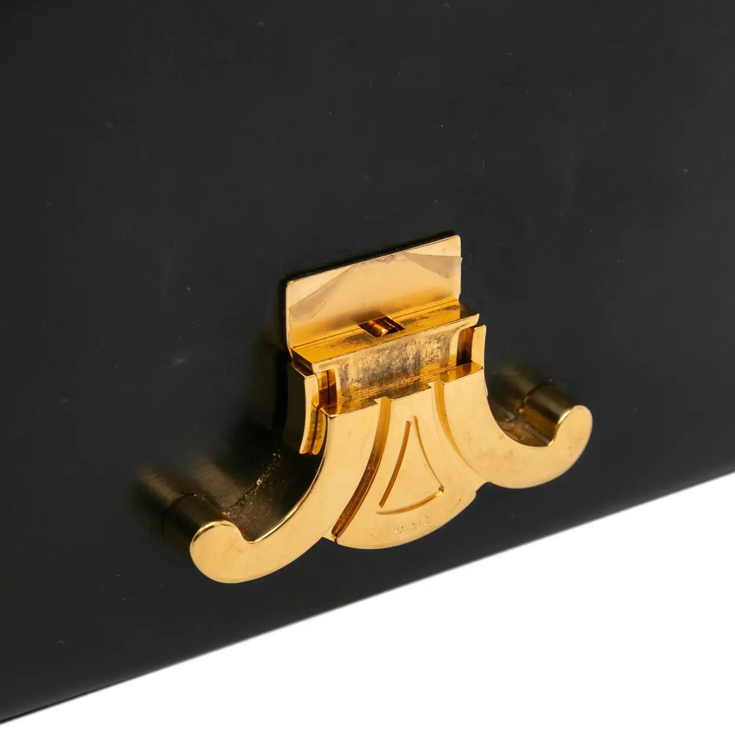 Celine Shiny Calfskin Claude Shoulder Bag
