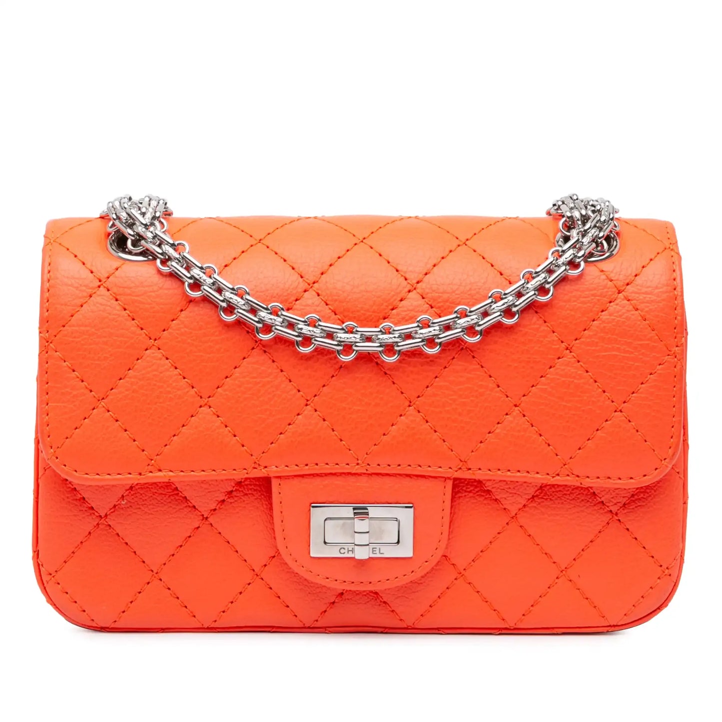 Chanel Mini Reissue 2.55 Quilted Goatskin Flap