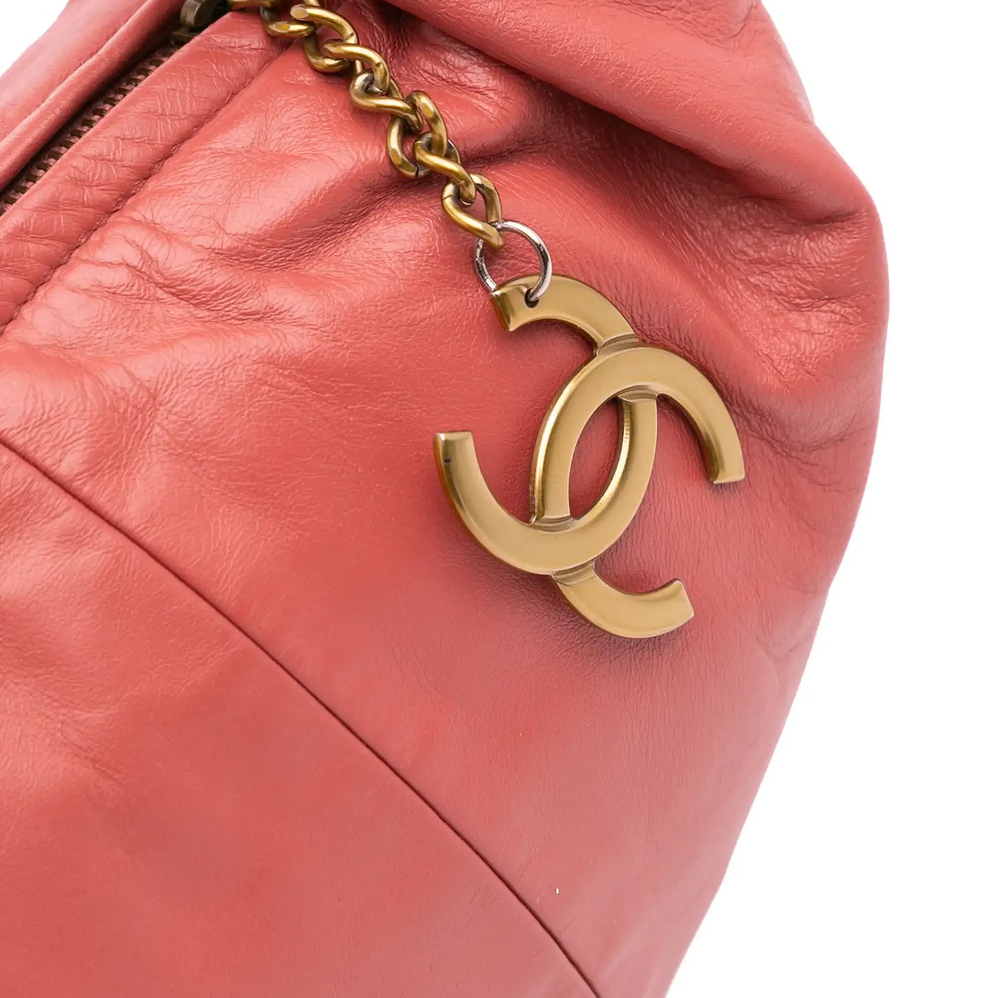 Chanel Lambskin CC Ring Hobo
