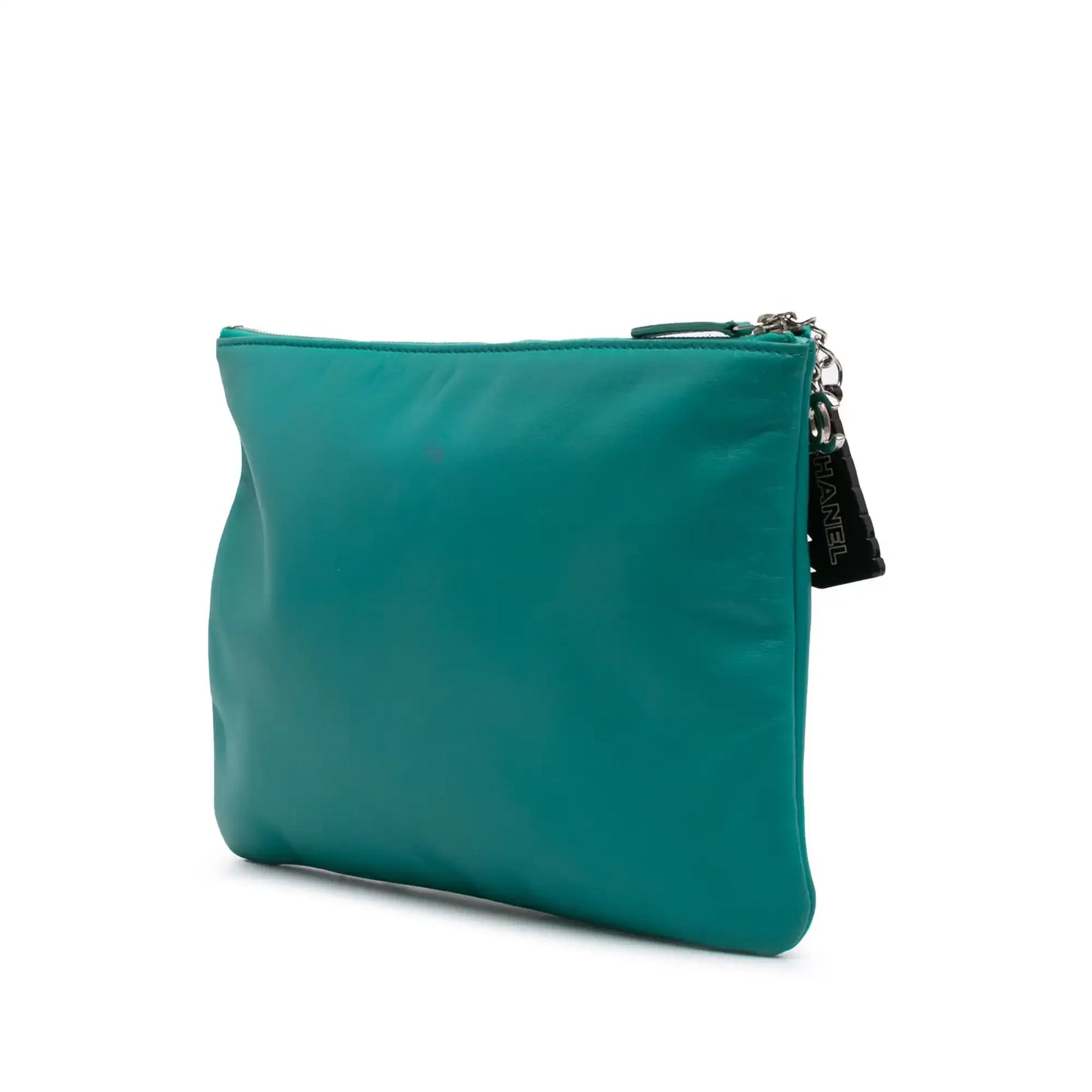 Chanel Medium Printed Lambskin Cuba La Habana O Case Clutch