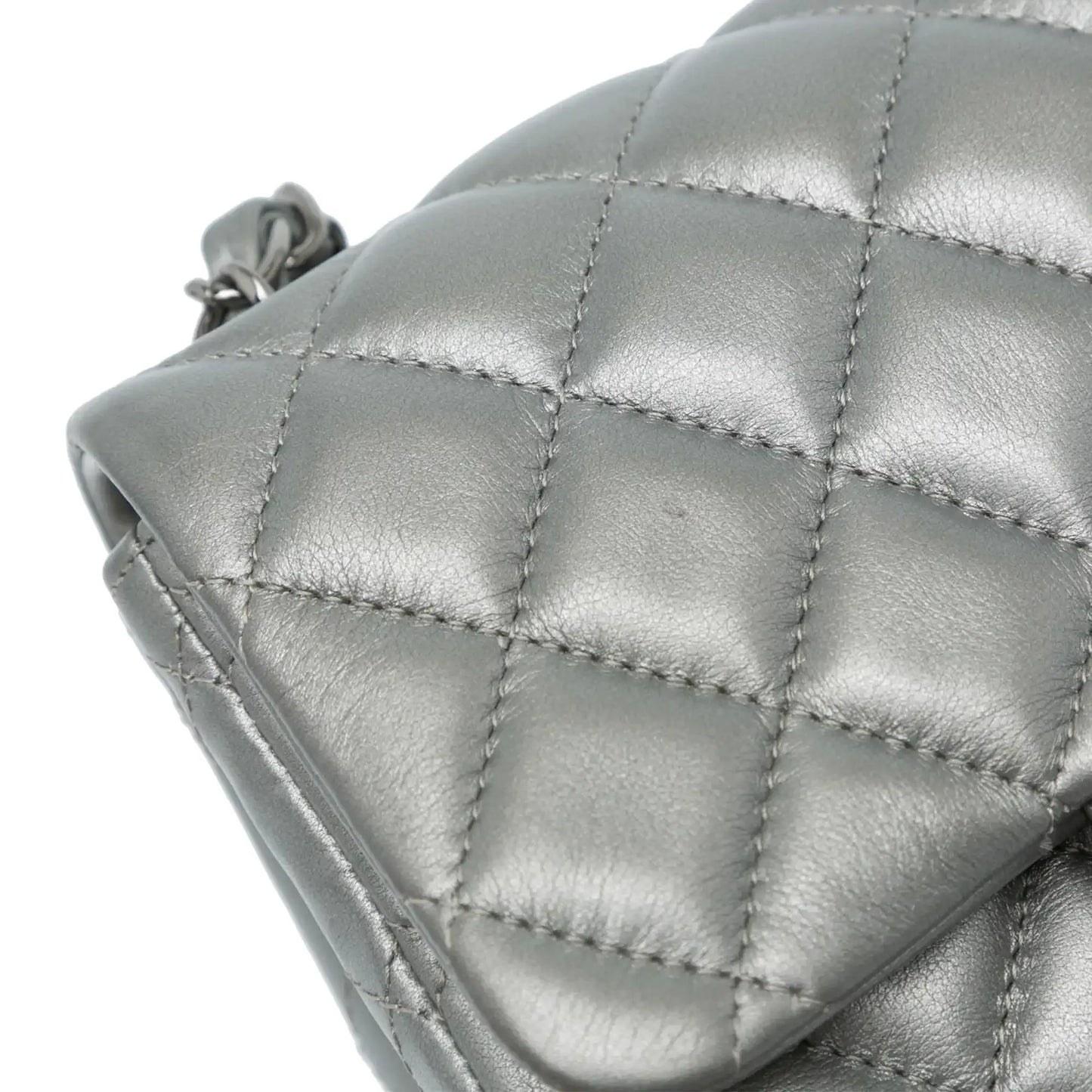 Chanel Mini Square Classic Calfskin Single Flap