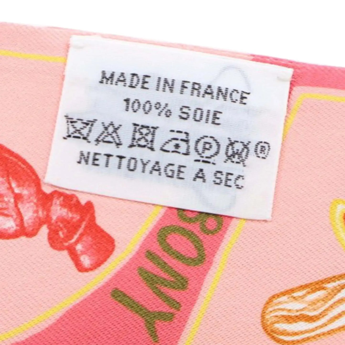 Hermès Funny Ice Cream Silk Twilly Scarf