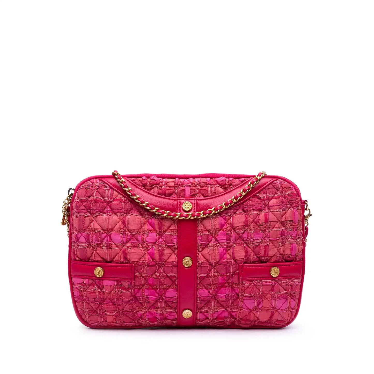 Chanel Tweed Girl Crossbody