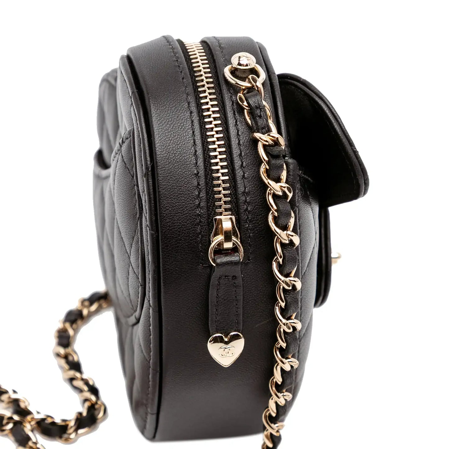 Chanel Mini Lambskin CC in Love Heart Crossbody