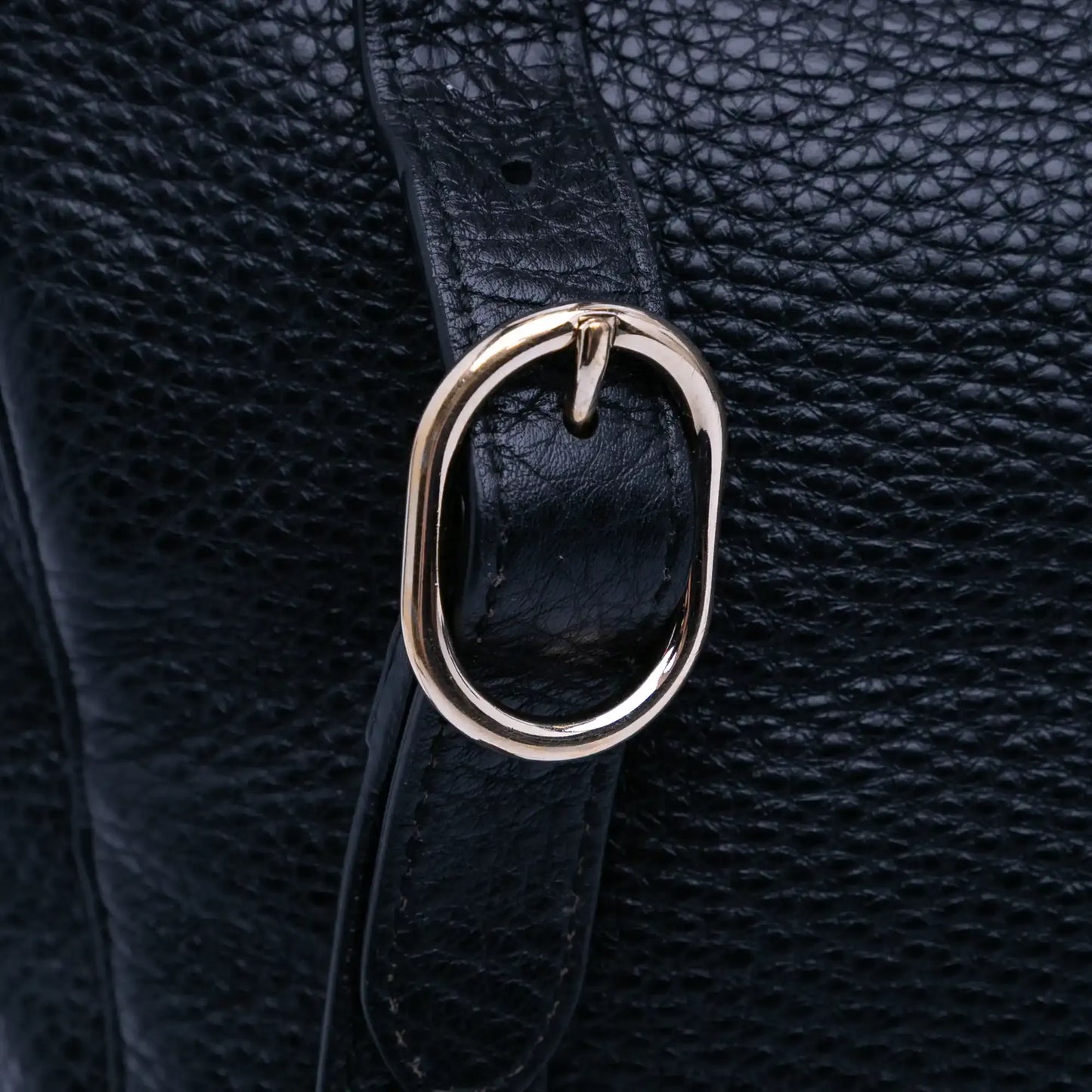 Gucci Medium Calfskin Bamboo Shopper Boston Bag