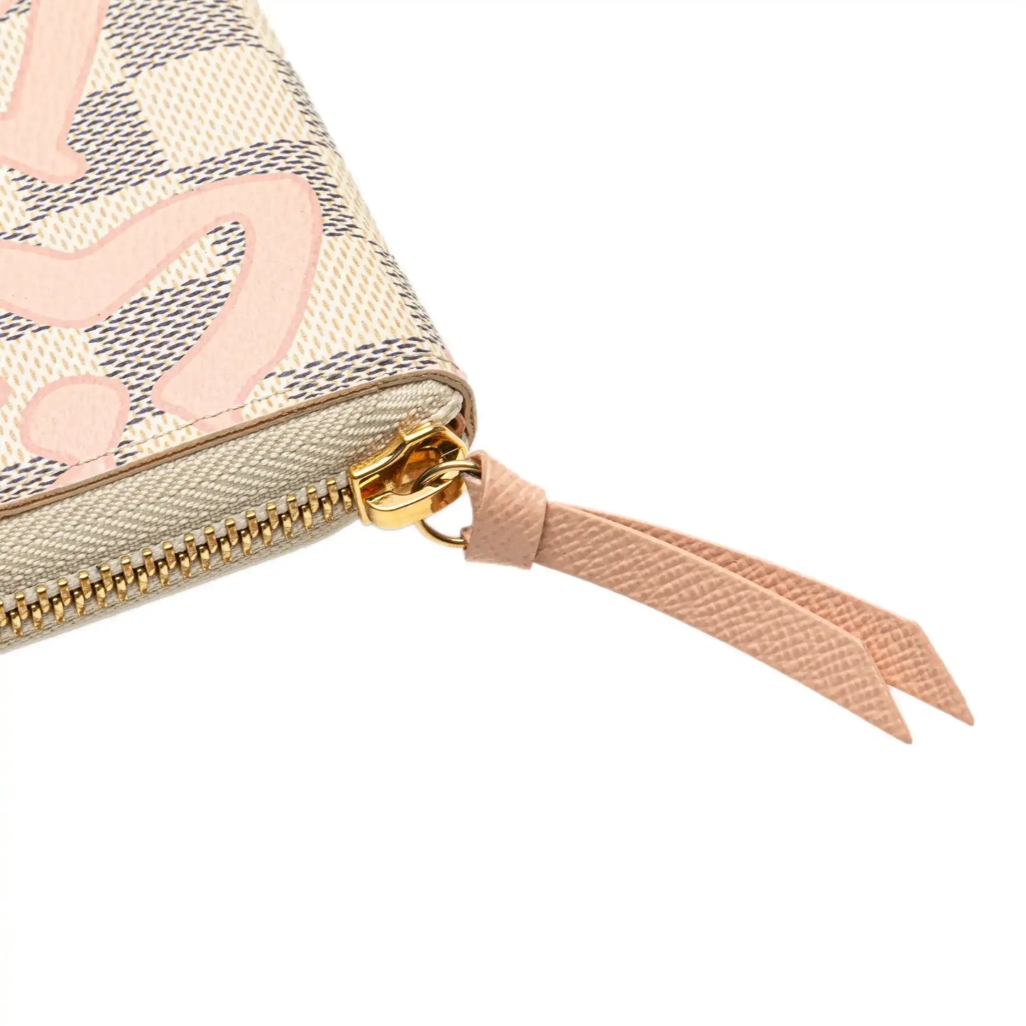 Louis Vuitton Damier Azur Tahitienne Clemence Zippy Wallet
