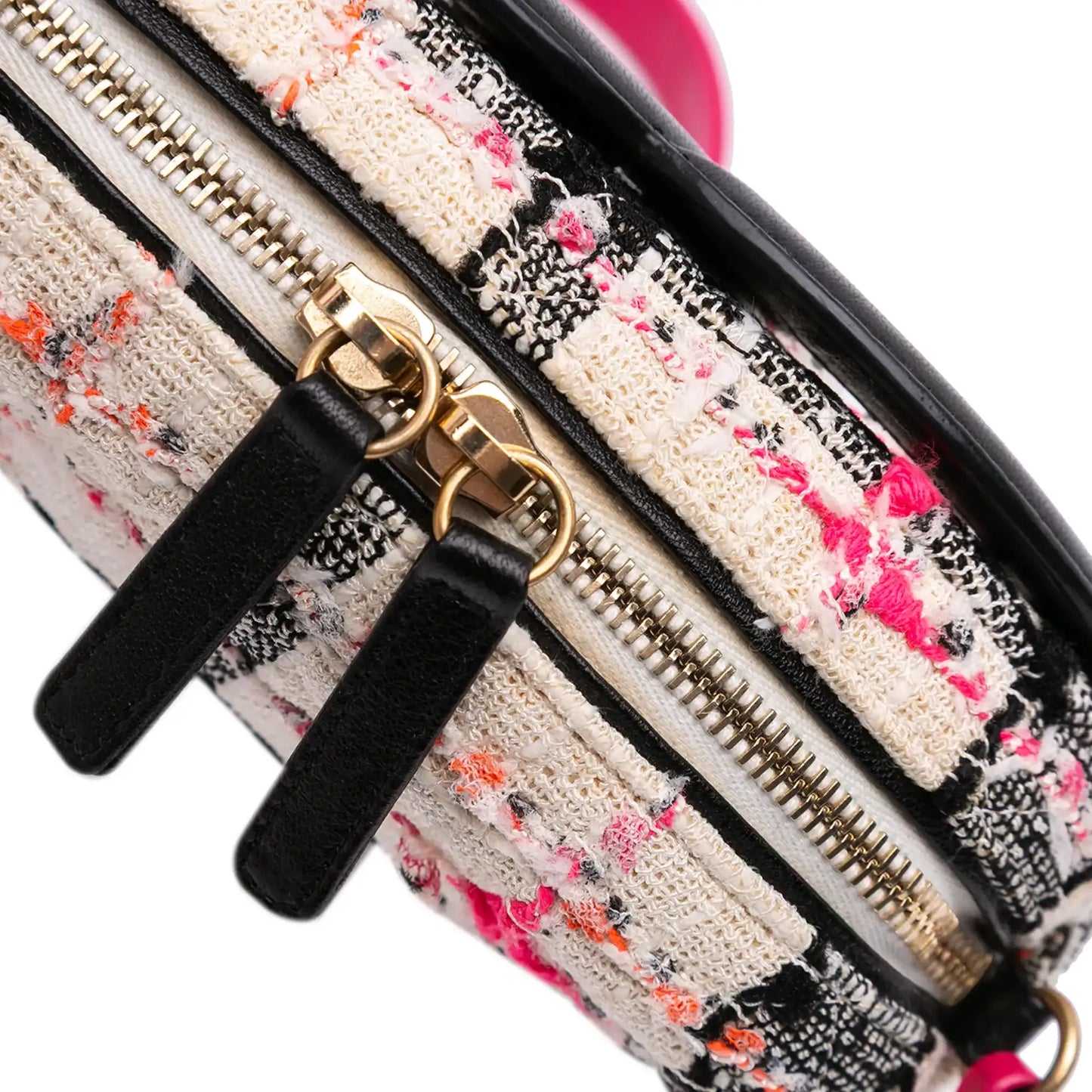 Chanel Tweed and Lambskin Coco Midnight Camera Bag