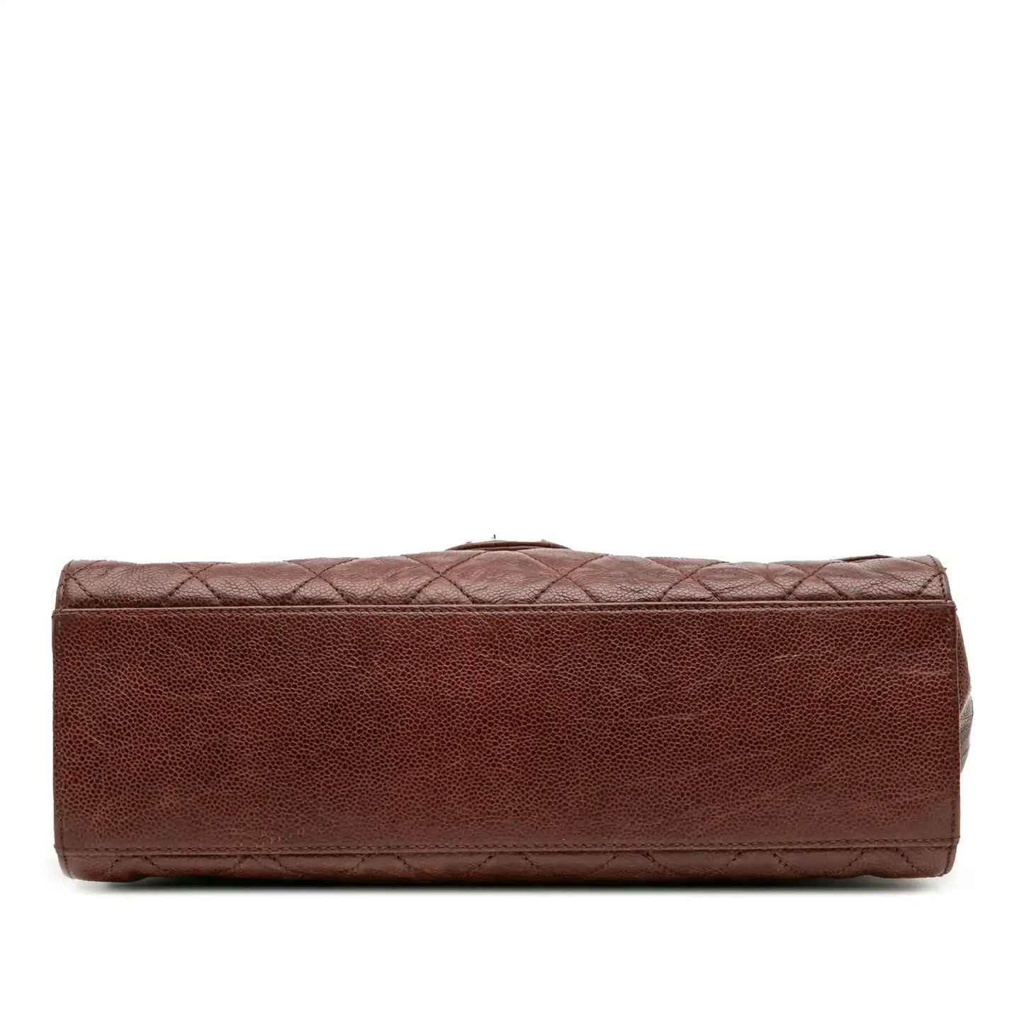 Chanel Jumbo Quilted Glazed Caviar CC Crave Flap