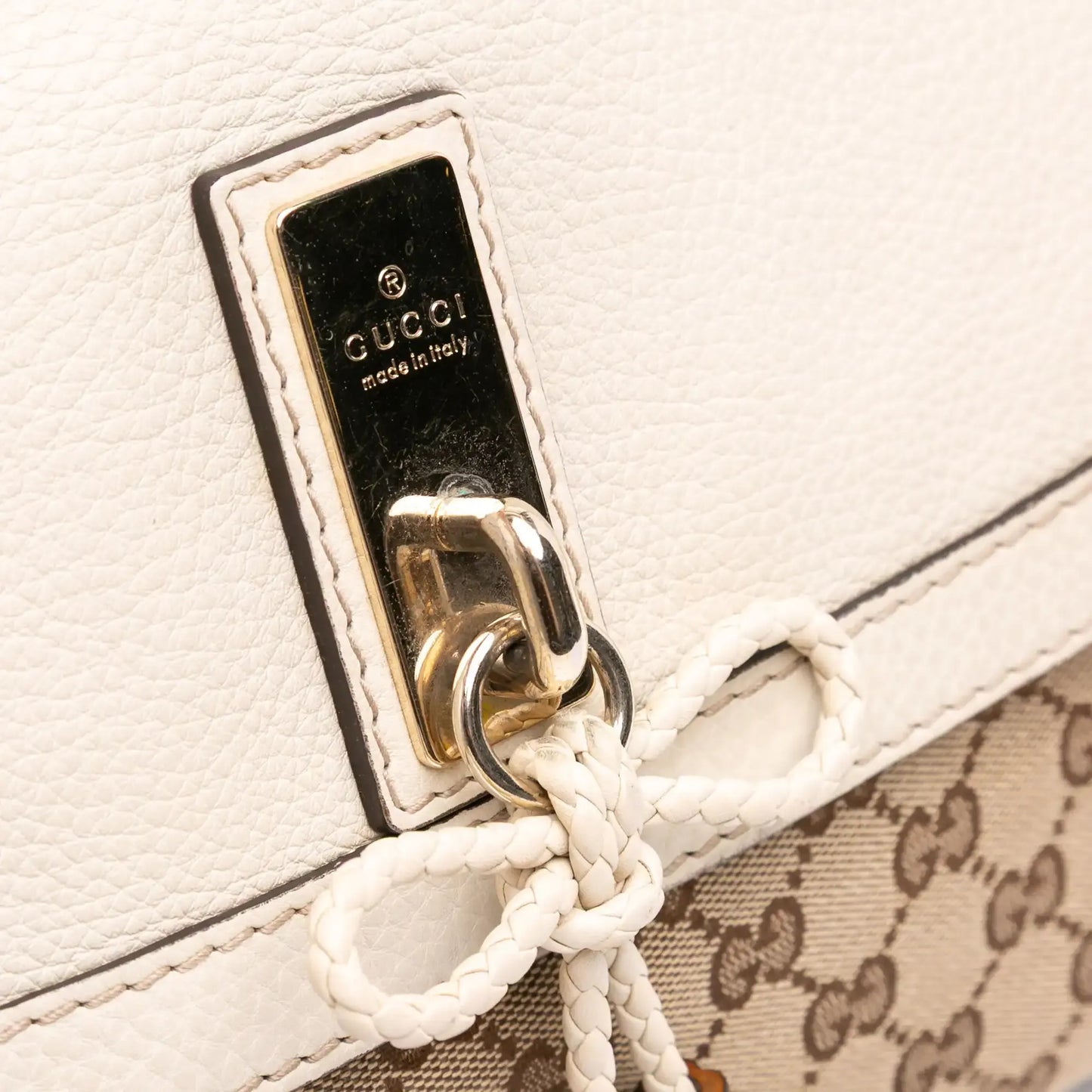 Gucci GG Canvas Bella Flap Satchel