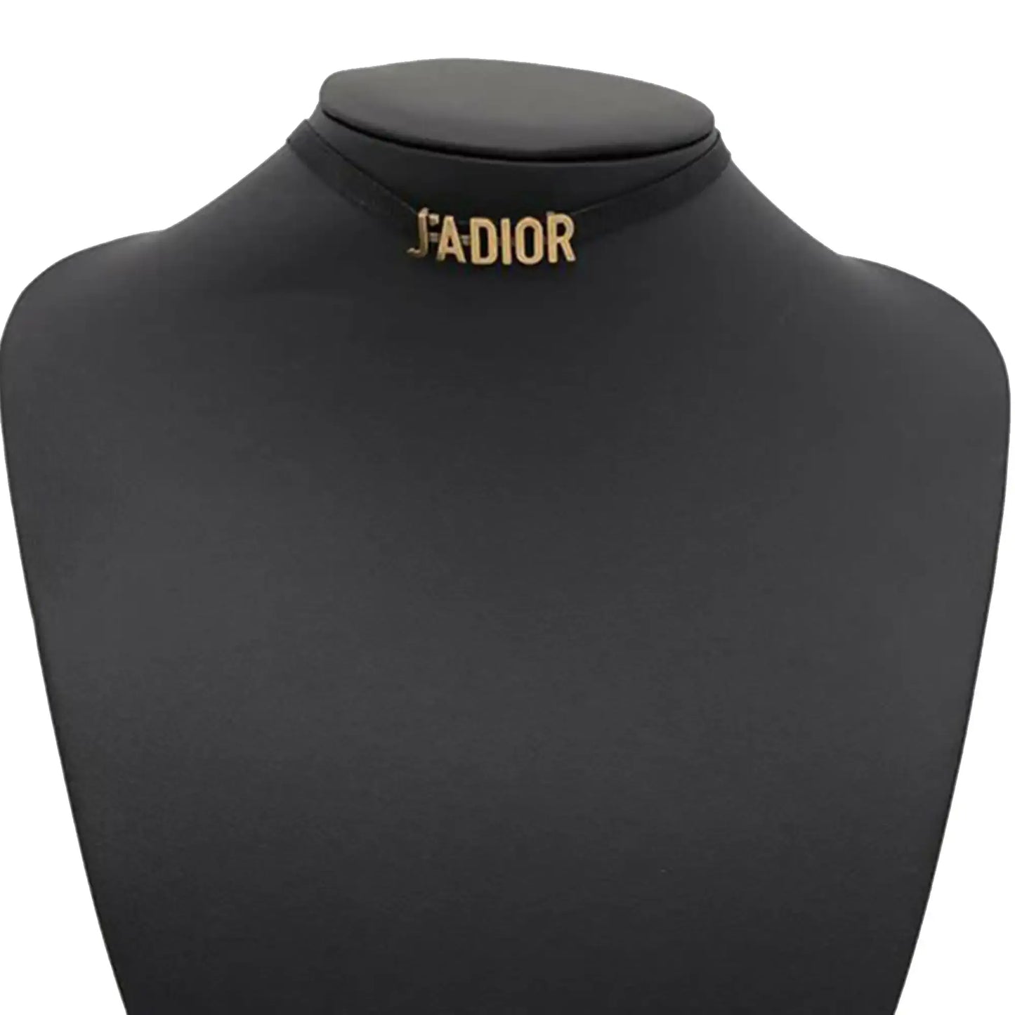 Dior Nylon Grosgrain Ribbon JAdior Choker Necklace