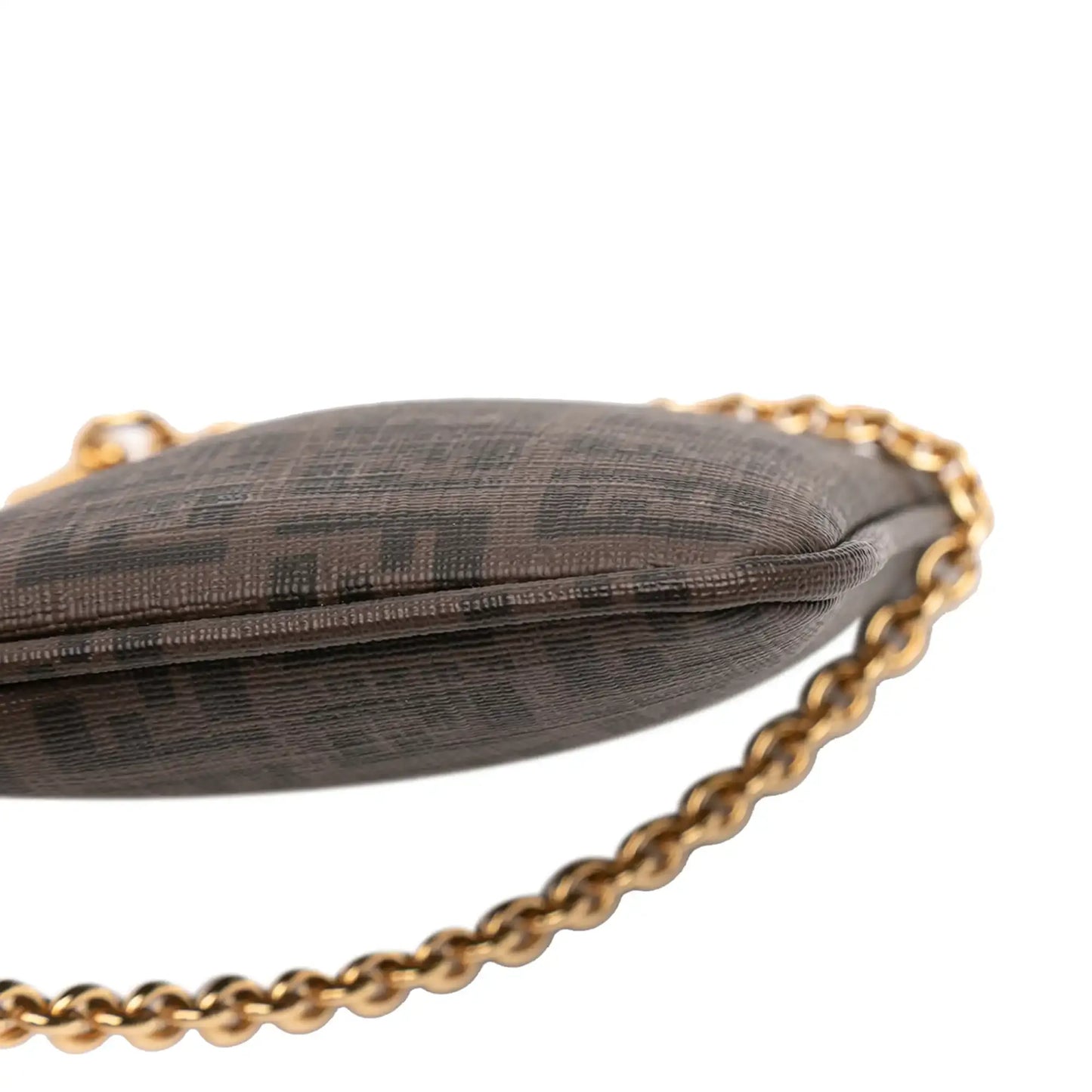 Fendi Zucchino Spalmati Chain Pochette