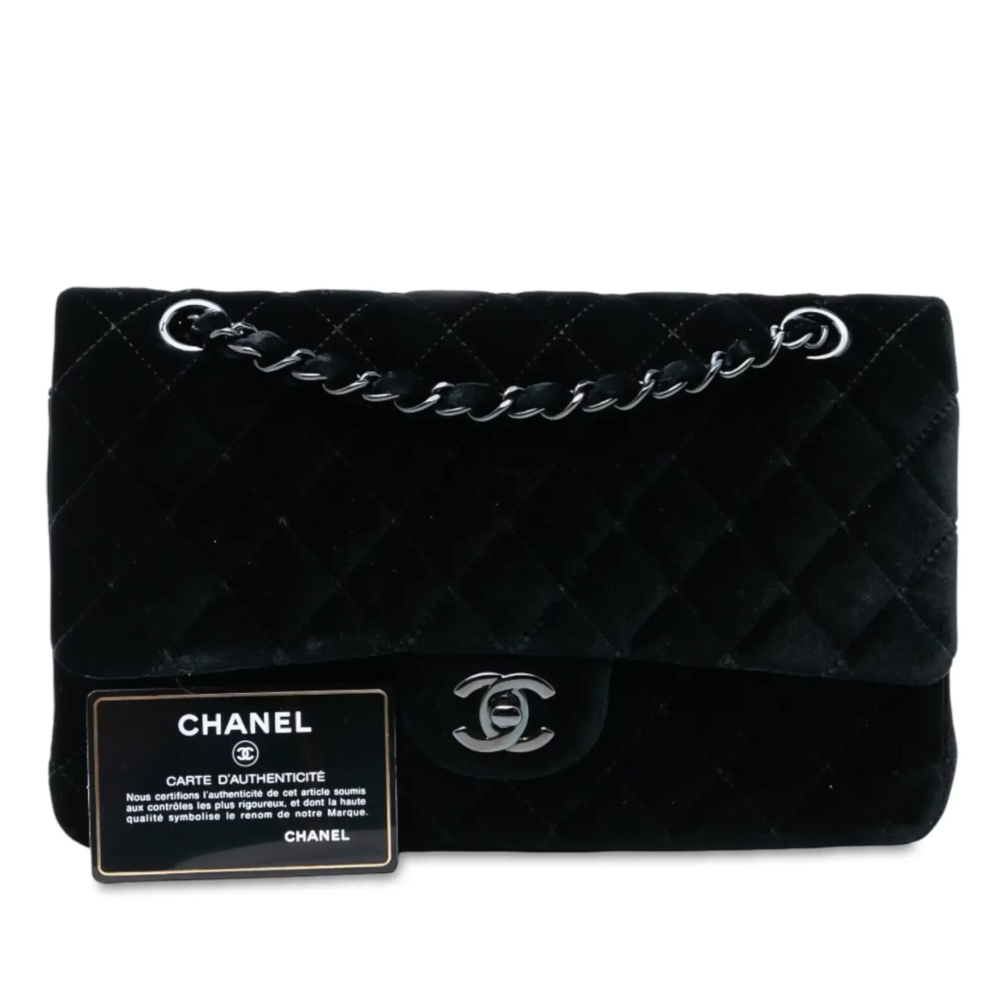 Chanel Medium Classic Velvet Double Flap