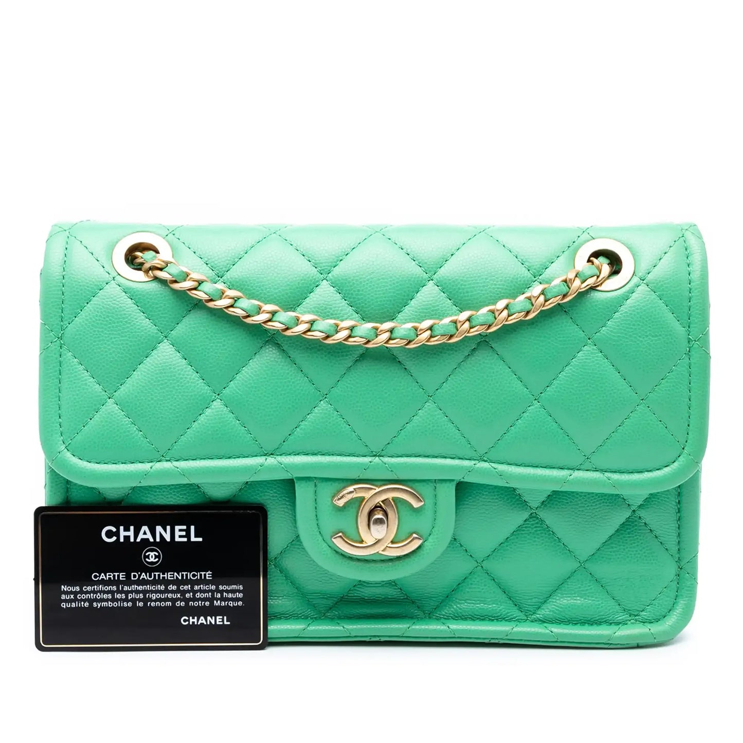 Chanel Medium Quilted Caviar Sweet Flap