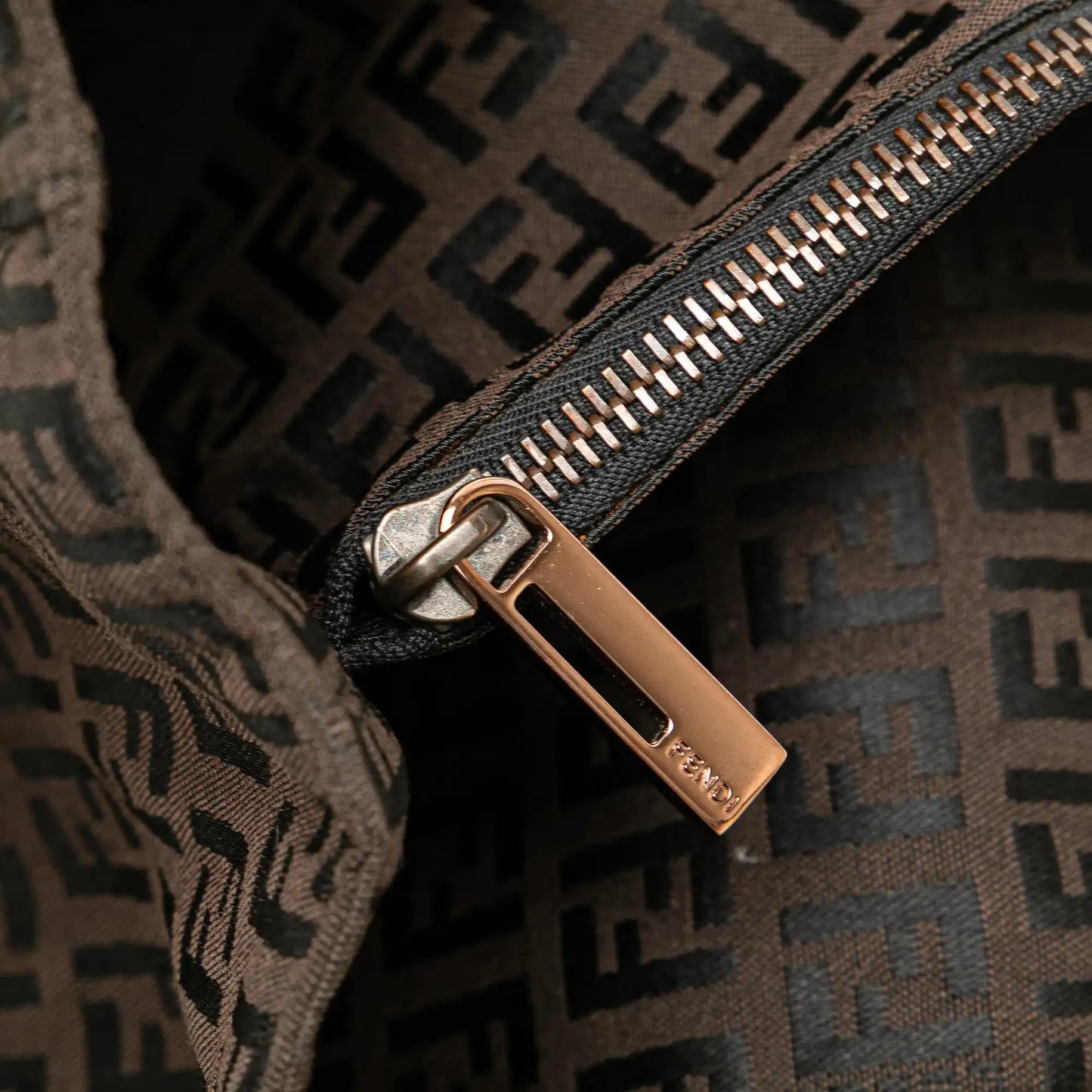 Fendi Zucchino Canvas Tote