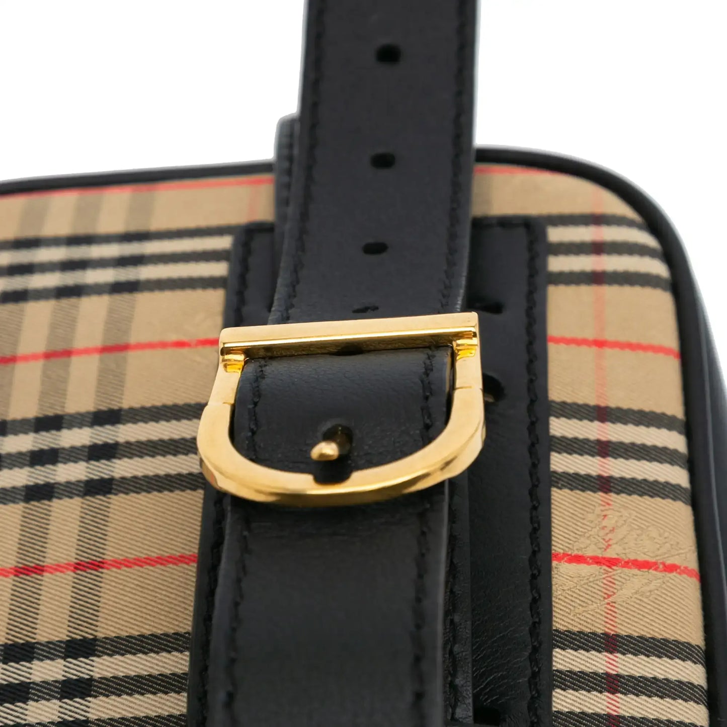 Burberry Haymarket Check Canvas 1983 Link Belt Bag