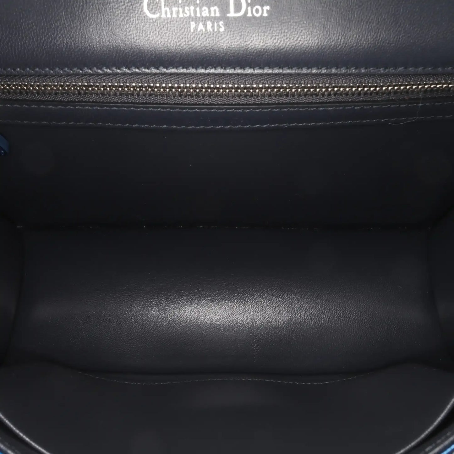 Dior Medium Metallic Patent Microcannage Diorama Crossbody