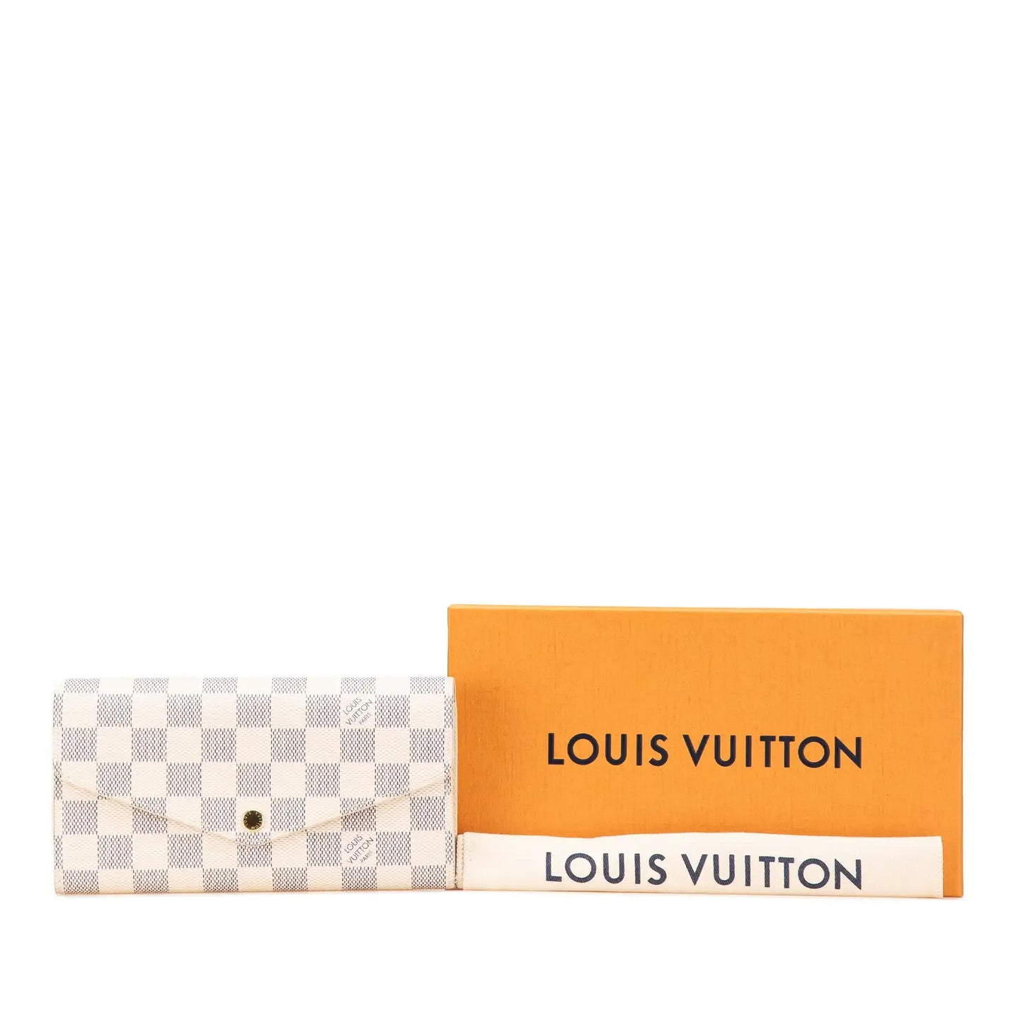 Louis Vuitton Damier Azur Sarah Long Wallet
