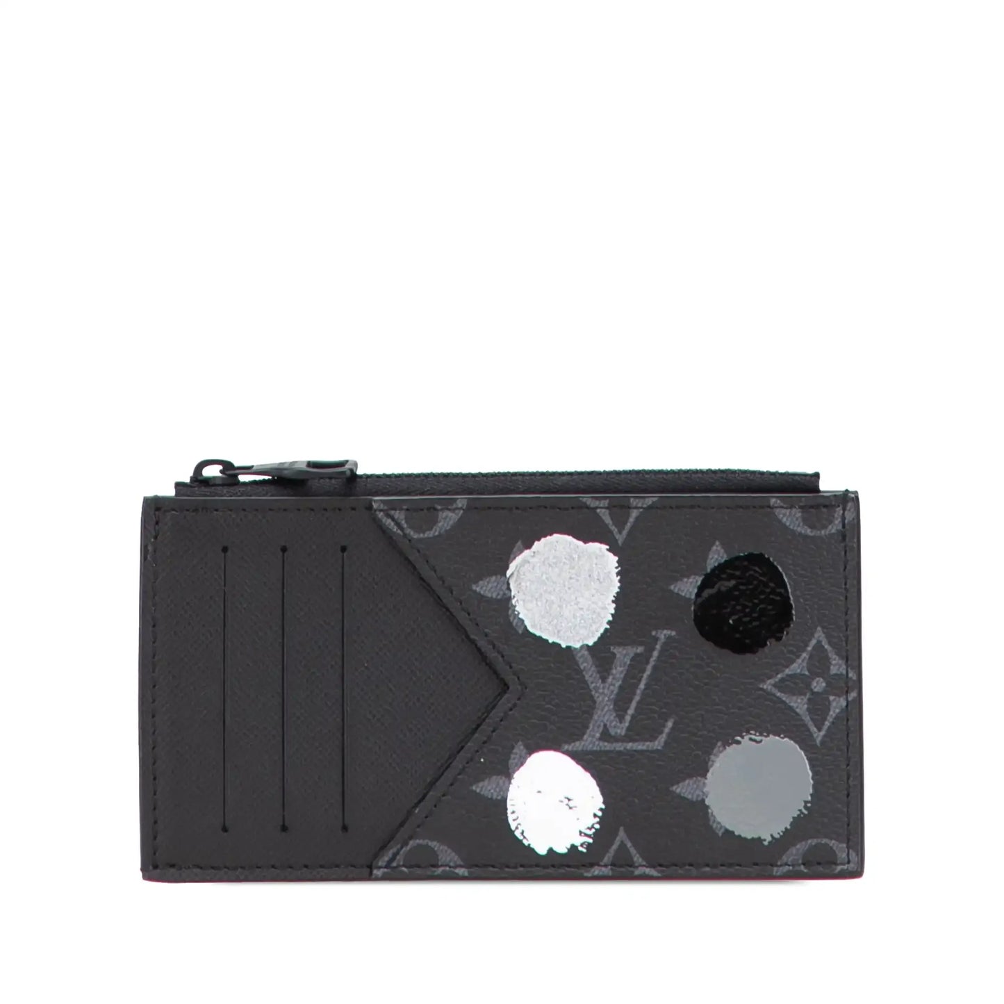 Louis Vuitton Yayoi Kusama Monogram Eclipse Coin Card Holder