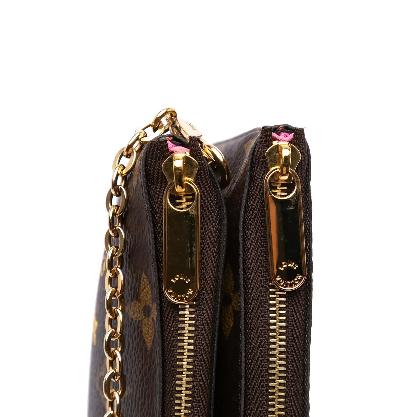 Louis Vuitton Monogram Double Zip Pochette Illustre Vivienne Shanghai