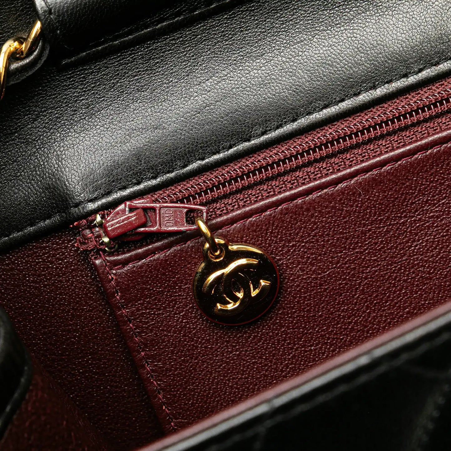 Chanel CC Quilted Lambskin Single Flap