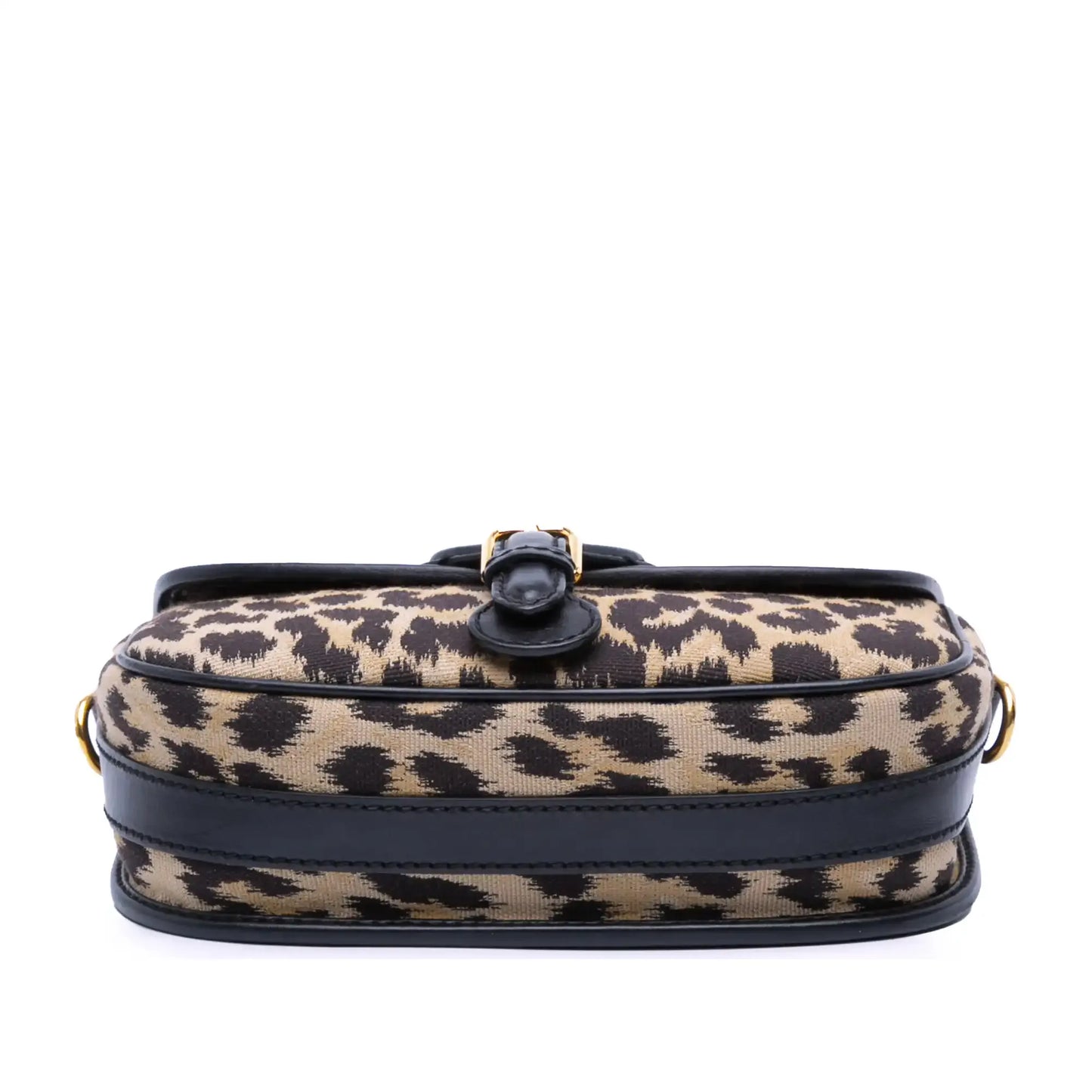 Dior Mizza Medium Embroidered Canvas Leopard Bobby Crossbody