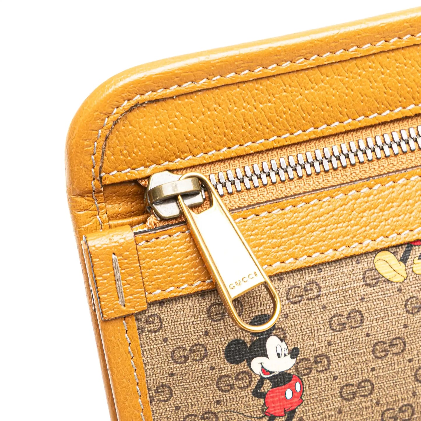 Gucci Disney Micro GG Supreme Mickey Mouse Clutch