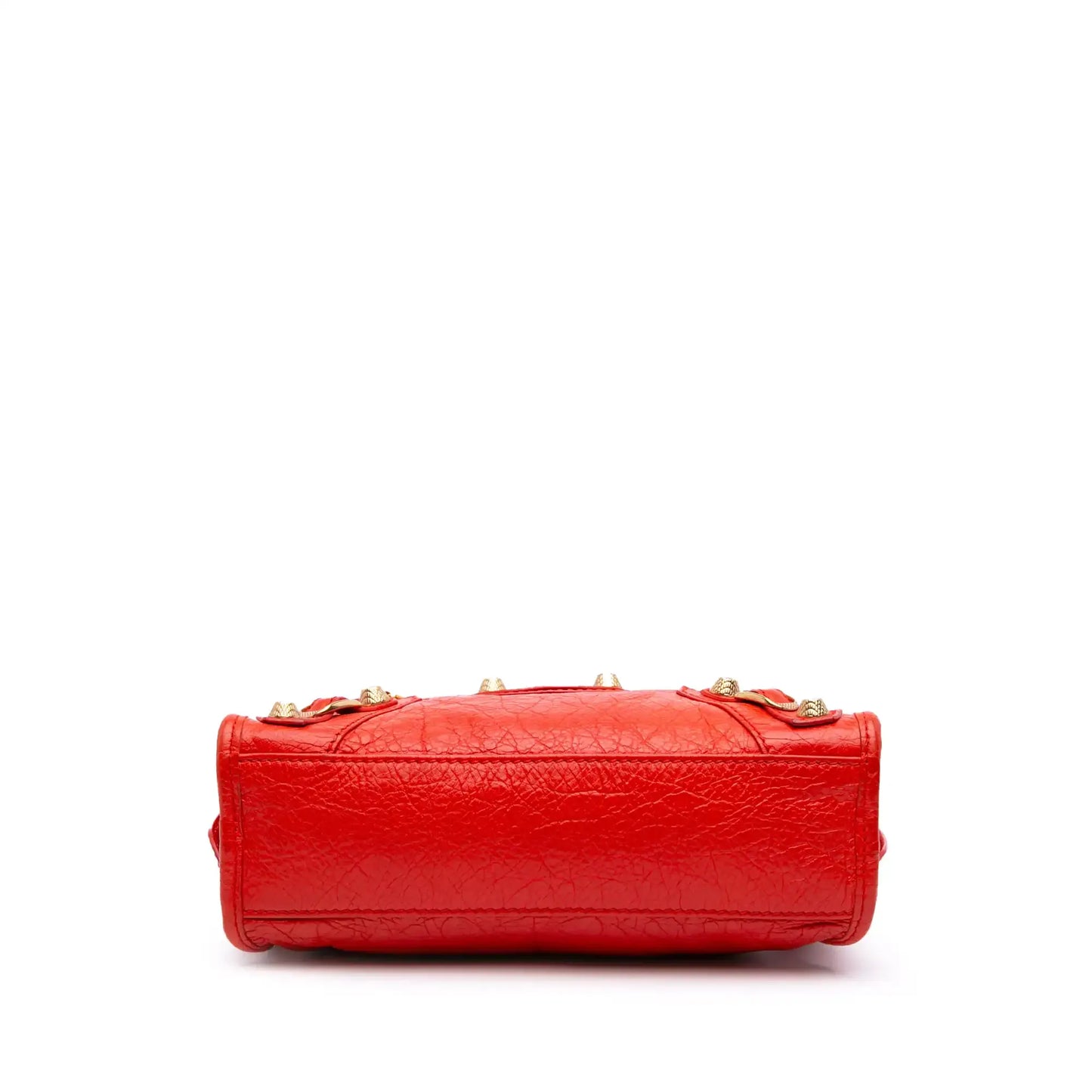 Balenciaga Mini Lambskin Motocross City Giant 21 Satchel