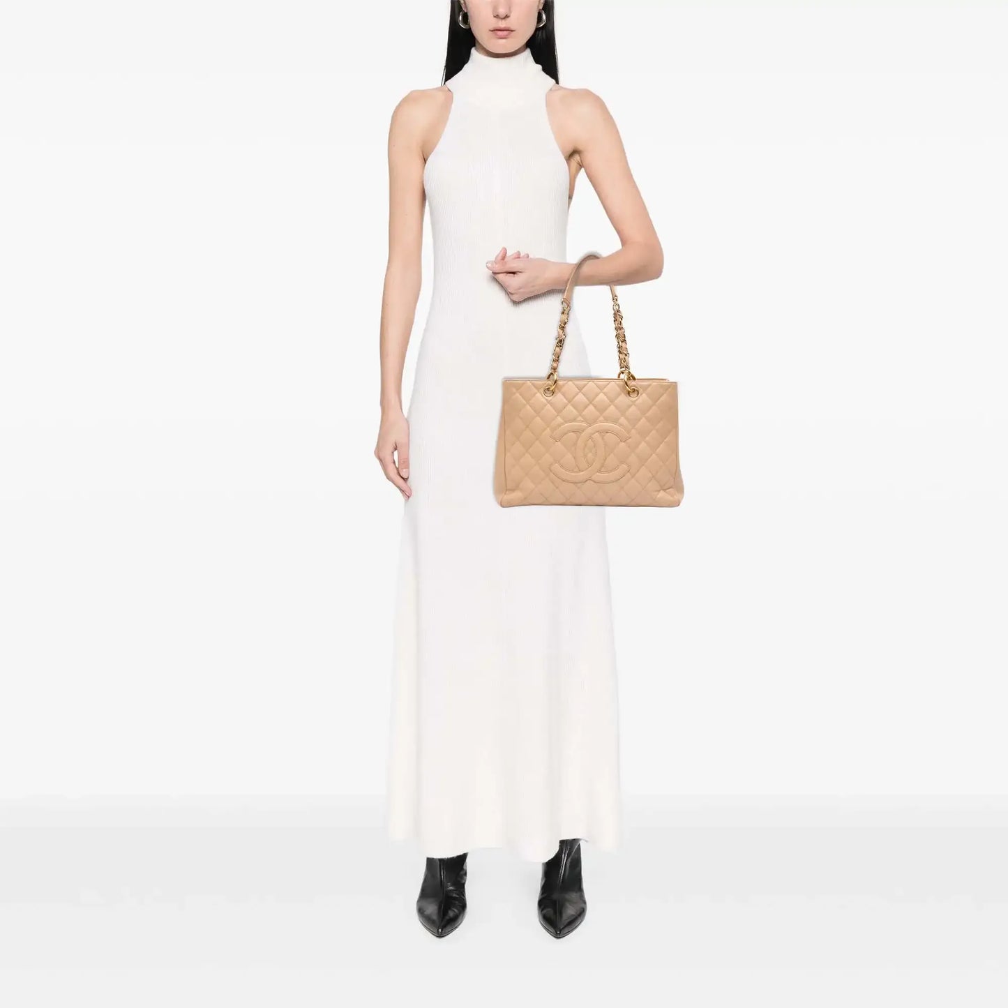 Chanel Caviar Grand Shopping Tote