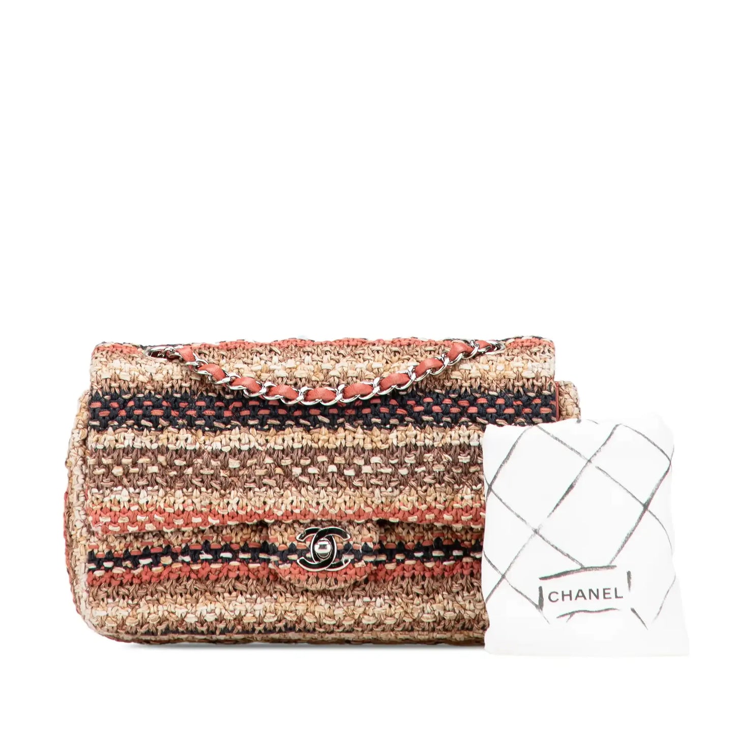 Chanel Medium Classic Tweed Double Flap