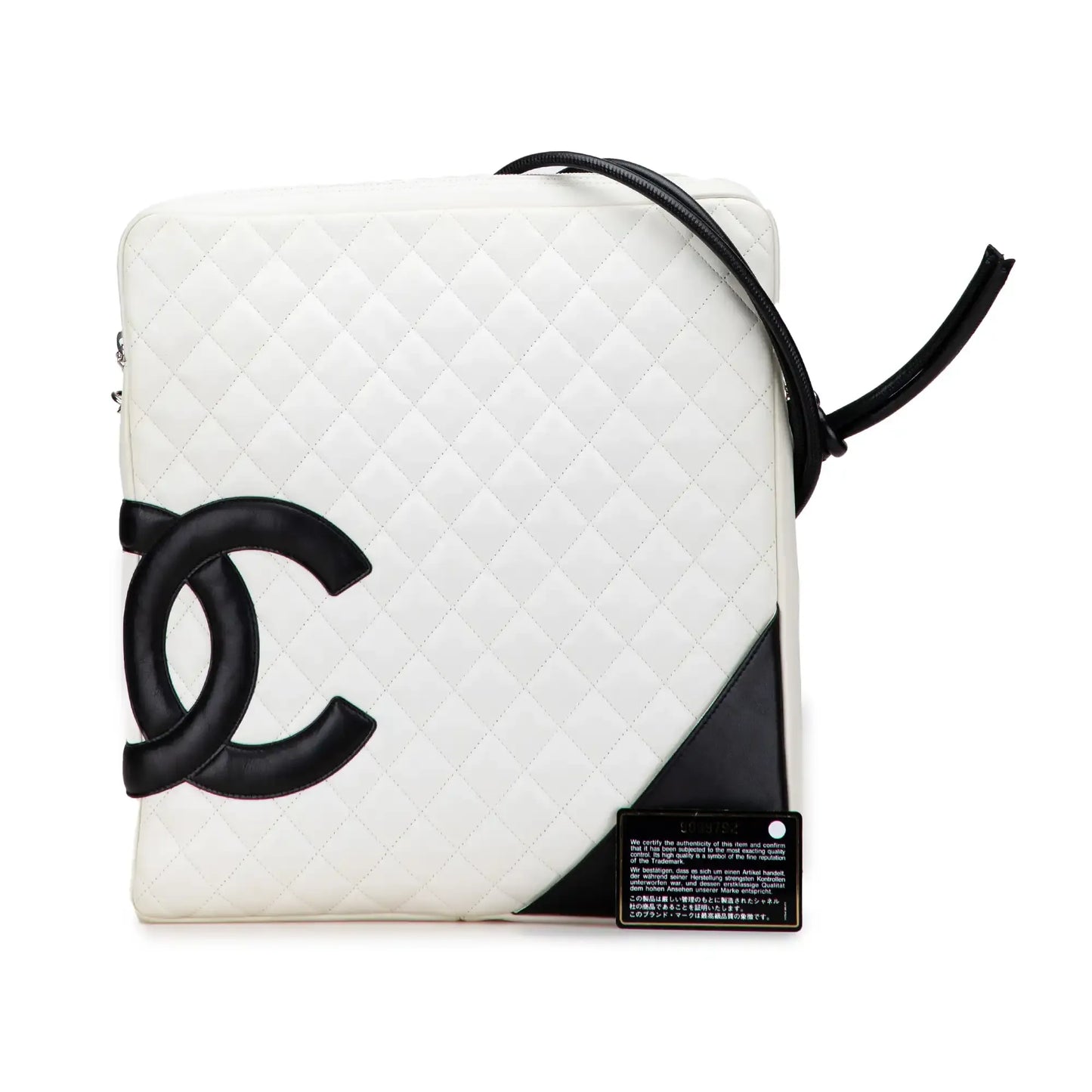 Chanel Maxi Lambskin Cambon Ligne Crossbody