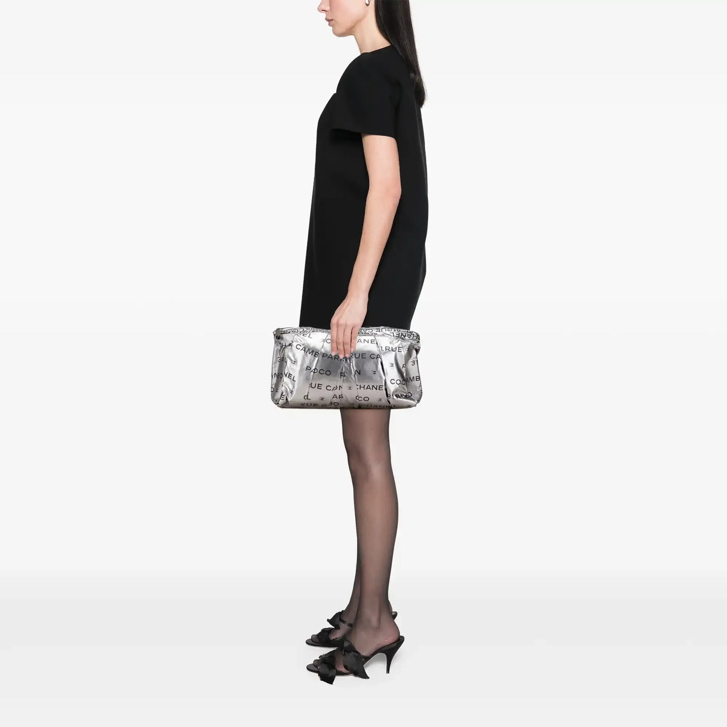 Chanel Coated Canvas Unlimited Clutch
