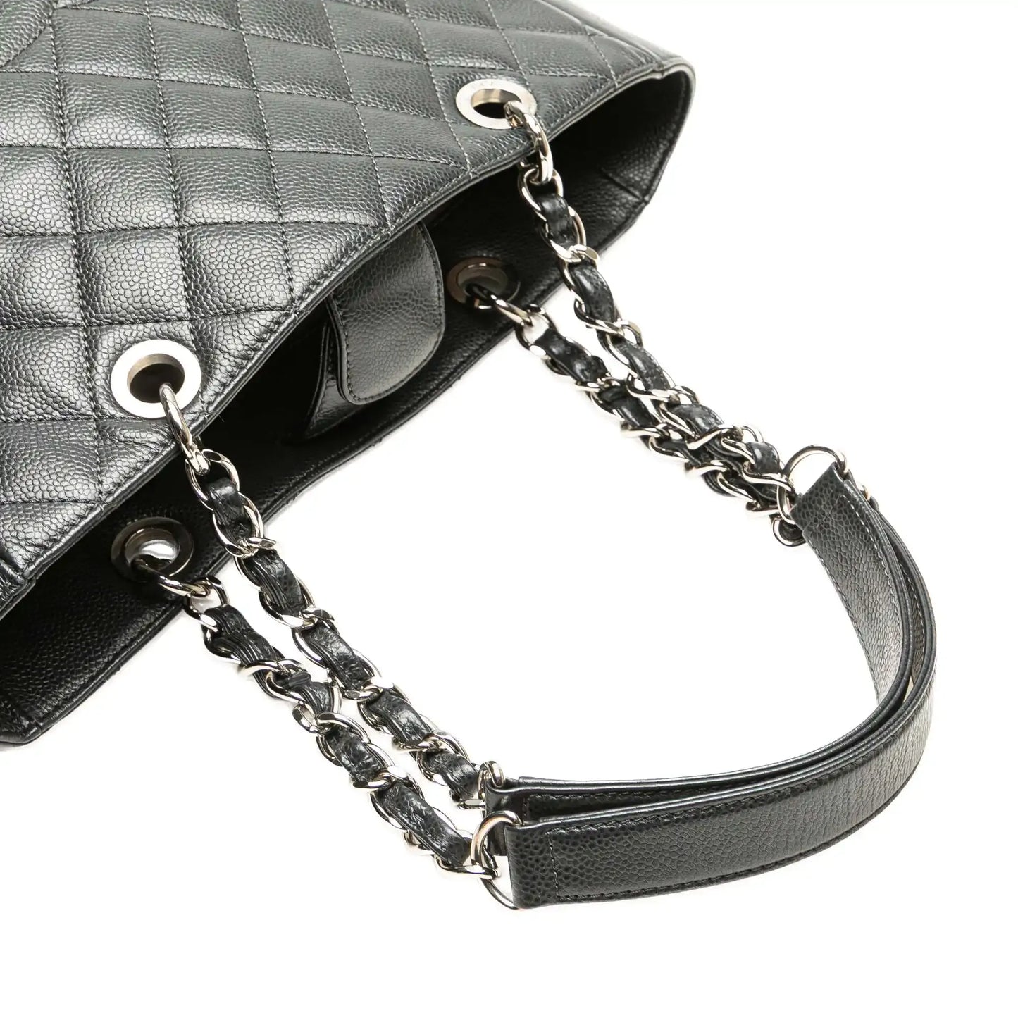 Chanel Caviar Vertical Grand Shopping Tote
