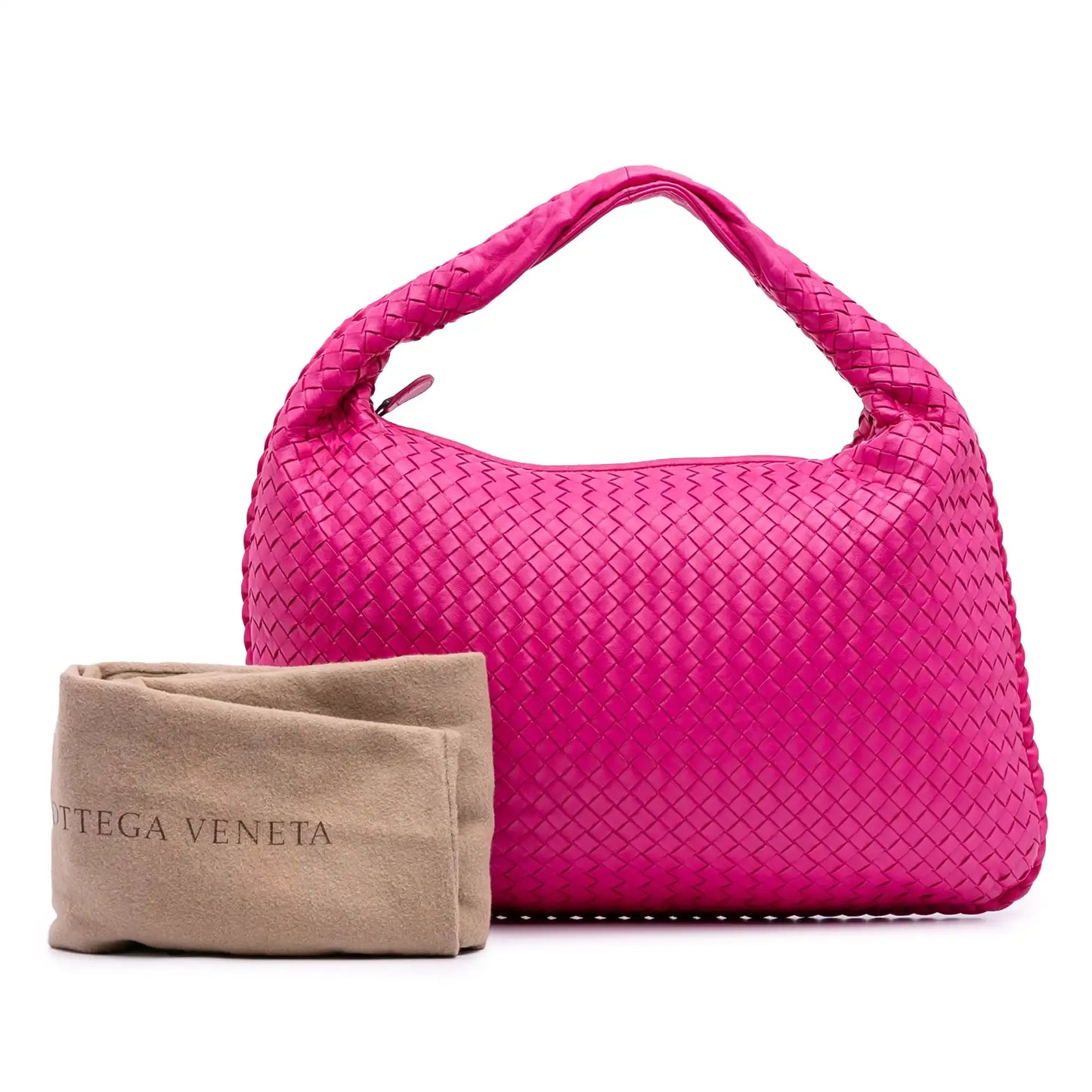 Bottega Veneta Medium Nappa Intrecciato Veneta Hobo
