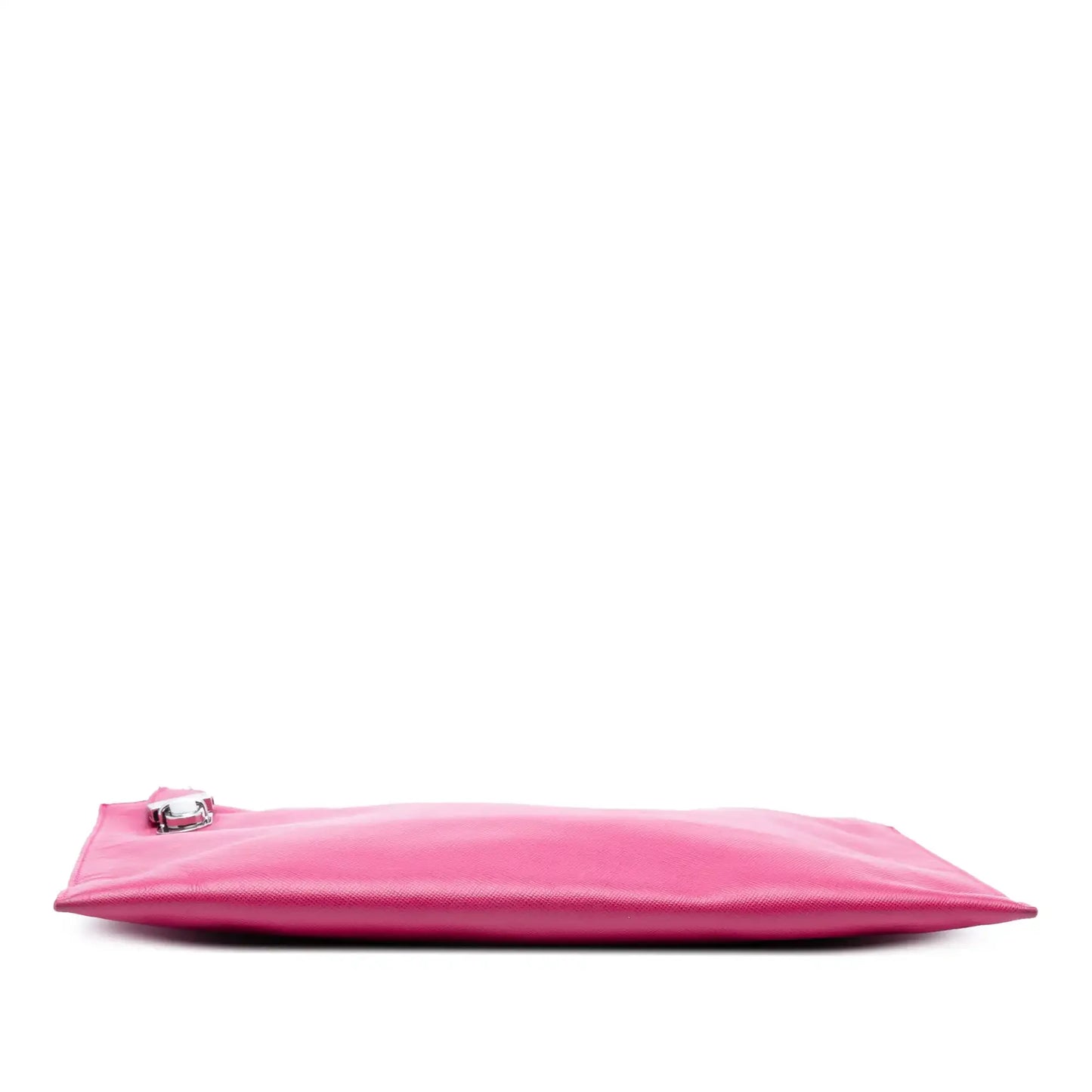 Prada Saffiano Lux Zip Clutch