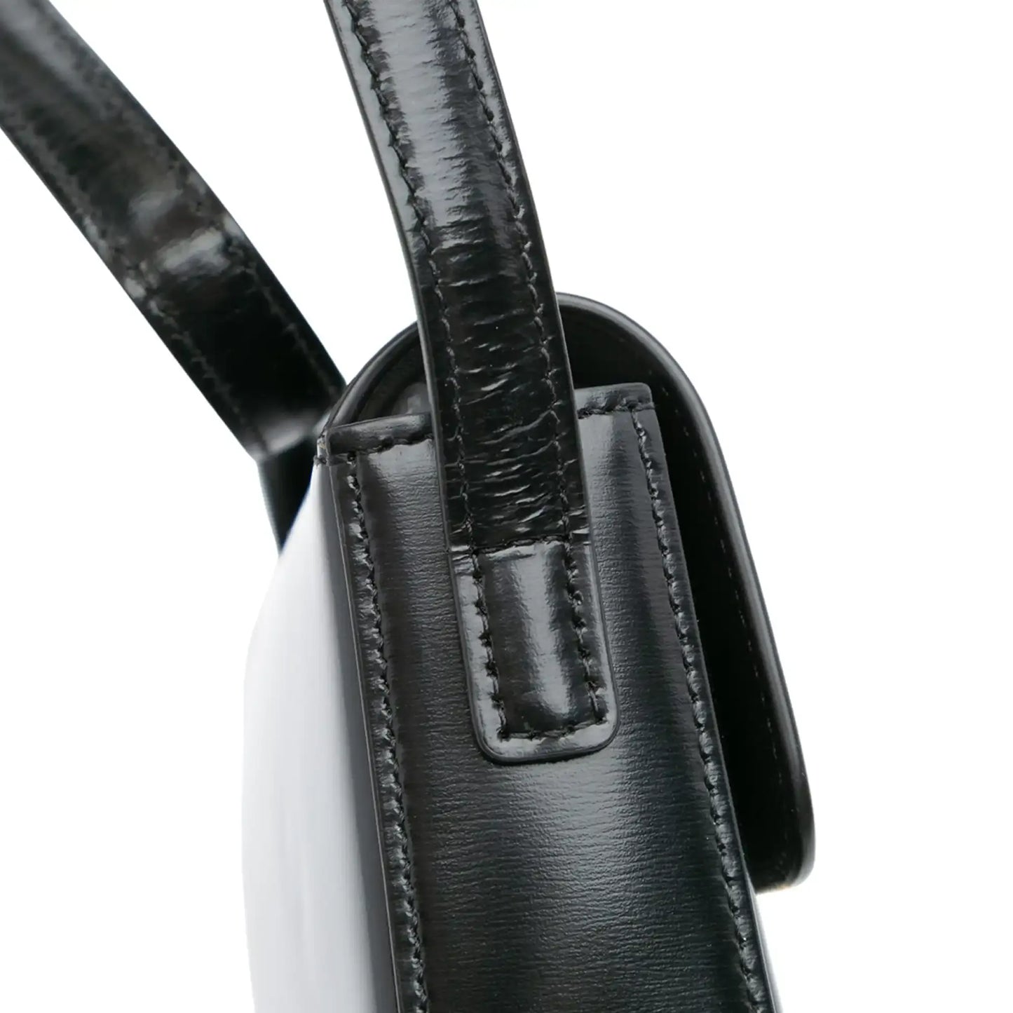 Celine Shiny Calfskin Claude Shoulder Bag