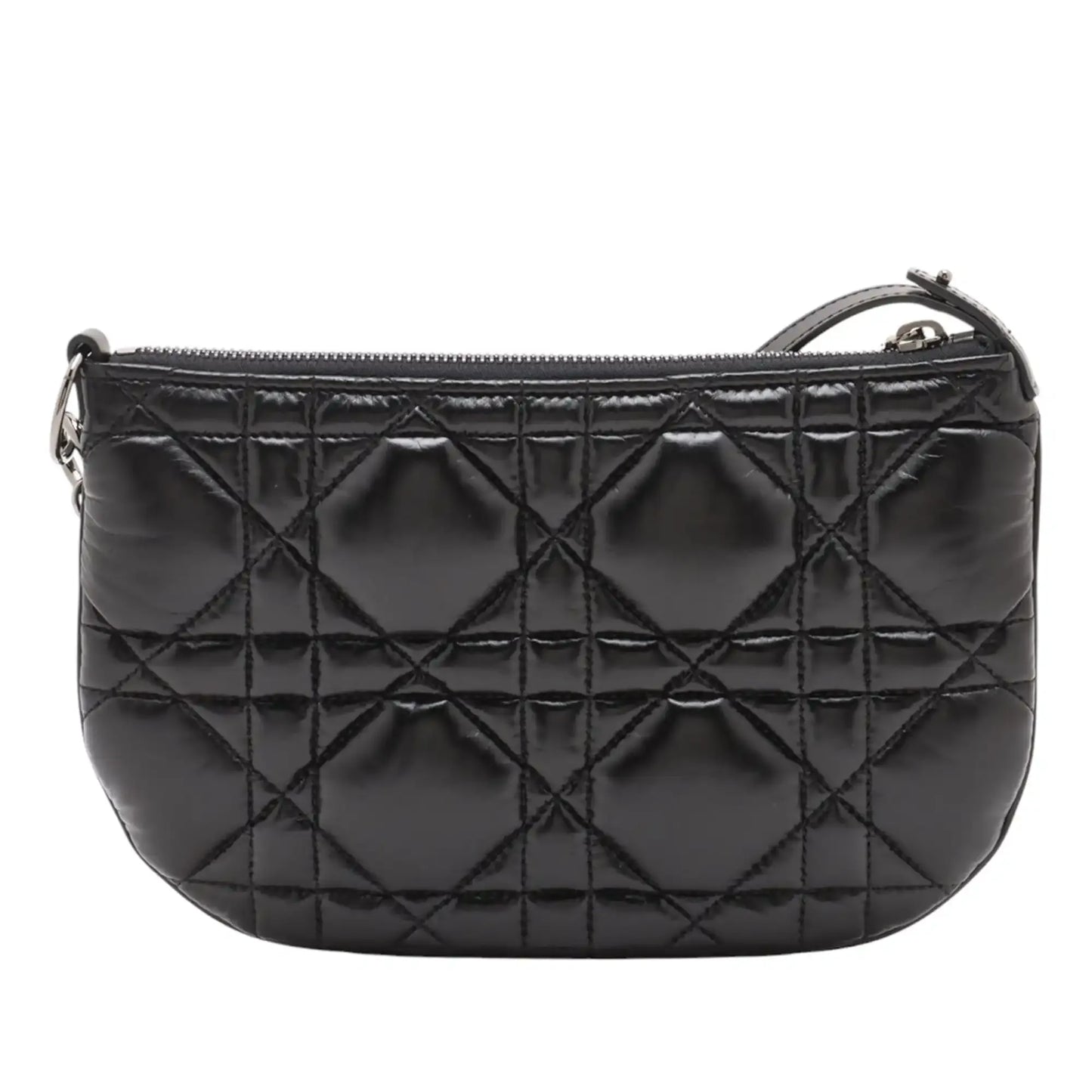 Dior Mini Calfskin Macrocannage Dior Caro Tulip Bag