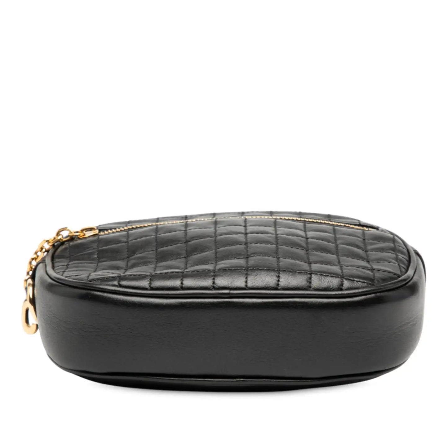 Celine Small Quilted Calfskin C Charm Crossbody